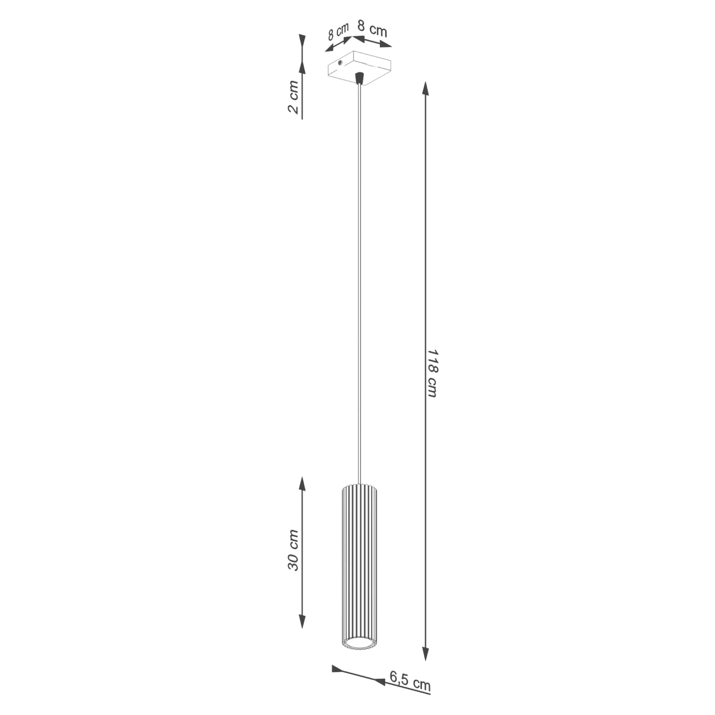 Lampa wisząca Karbon 1 taupe - Image 11