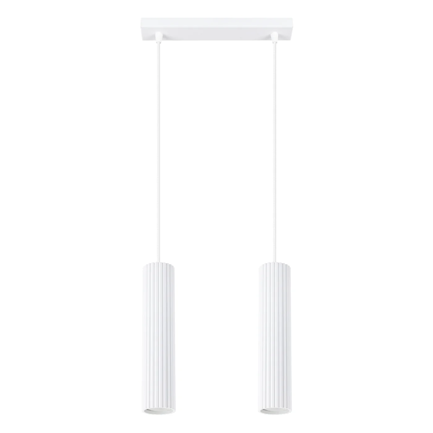 Lampa wisząca Karbon 2 biały