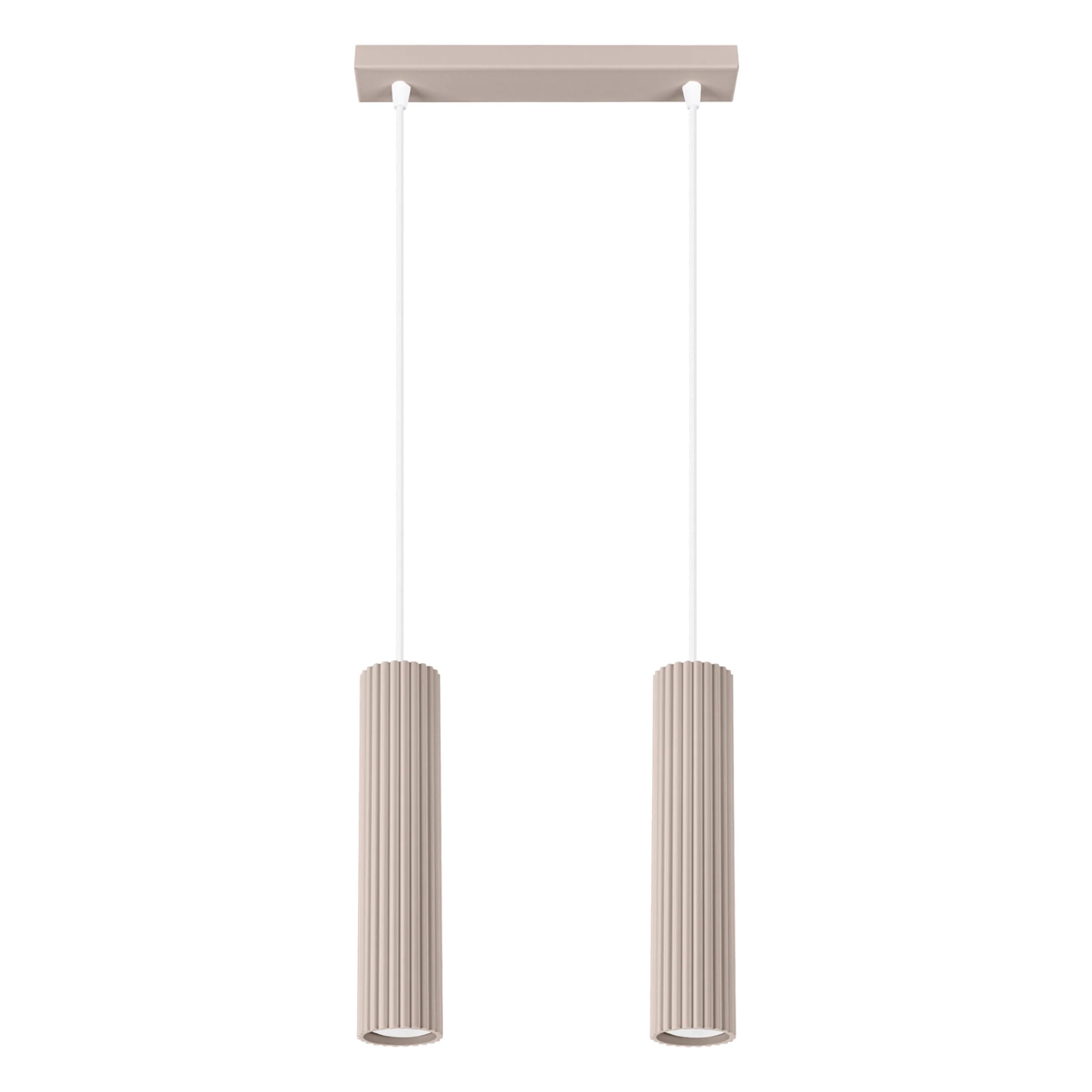 Lampa wisząca Karbon 2 taupe