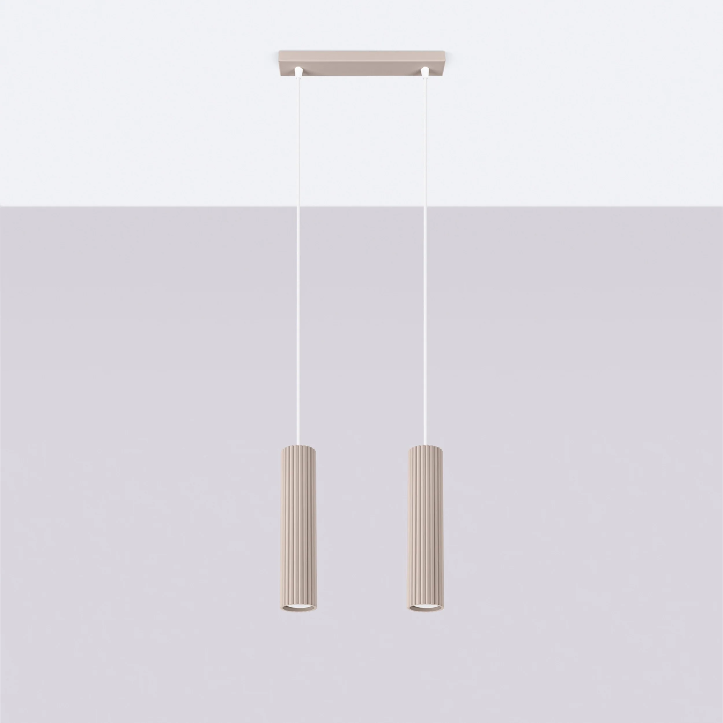 Lampa wisząca Karbon 2 taupe - Image 6
