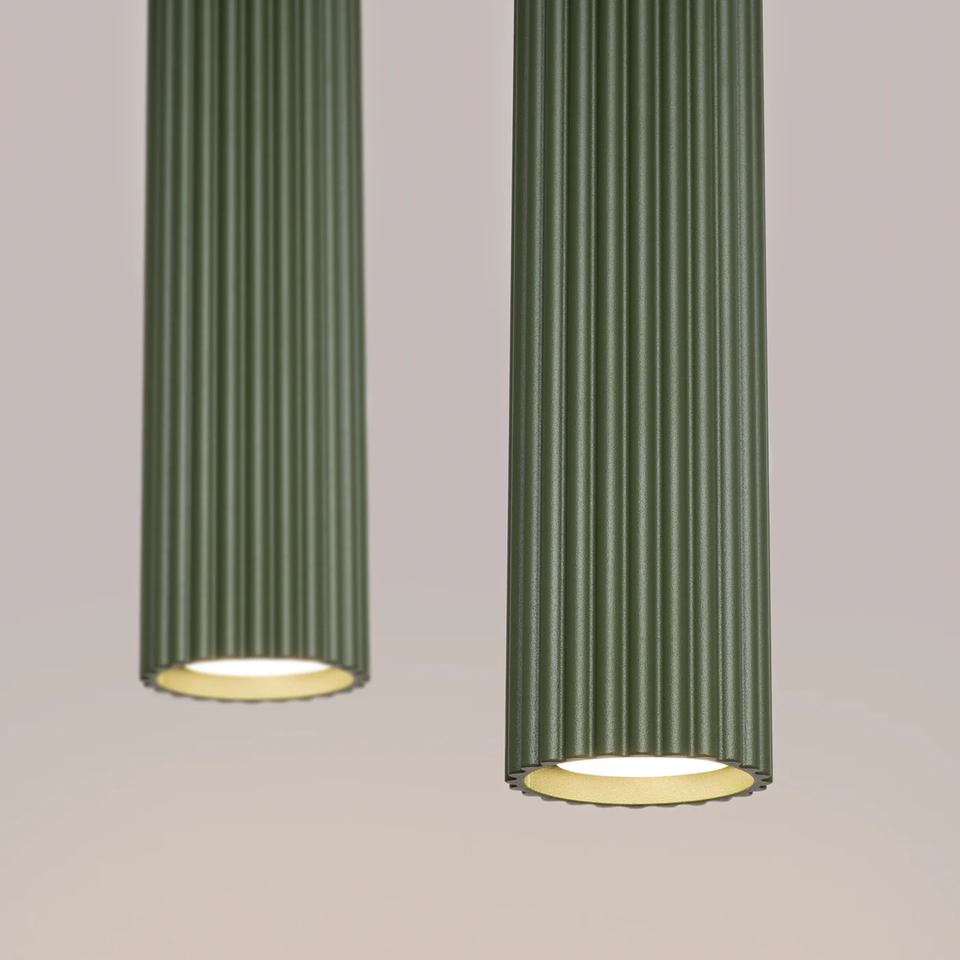 Lampa wisząca Karbon 2 zielona oliwka - Image 6