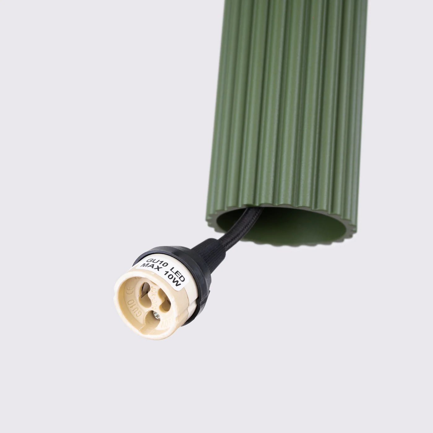 Lampa wisząca Karbon 3L zielona oliwka - Image 8