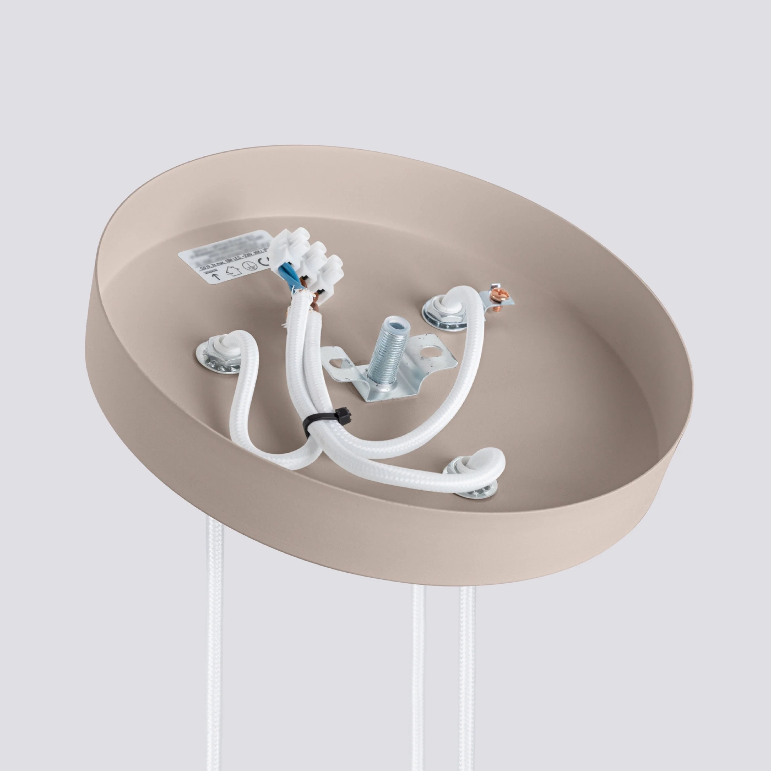 Lampa wisząca Karbon 3P taupe - Image 13