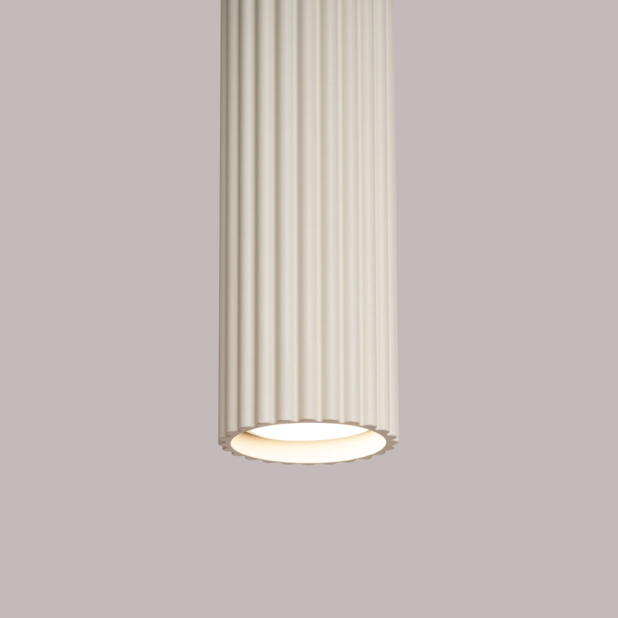 Lampa wisząca Karbon x3 beżowa - Image 6