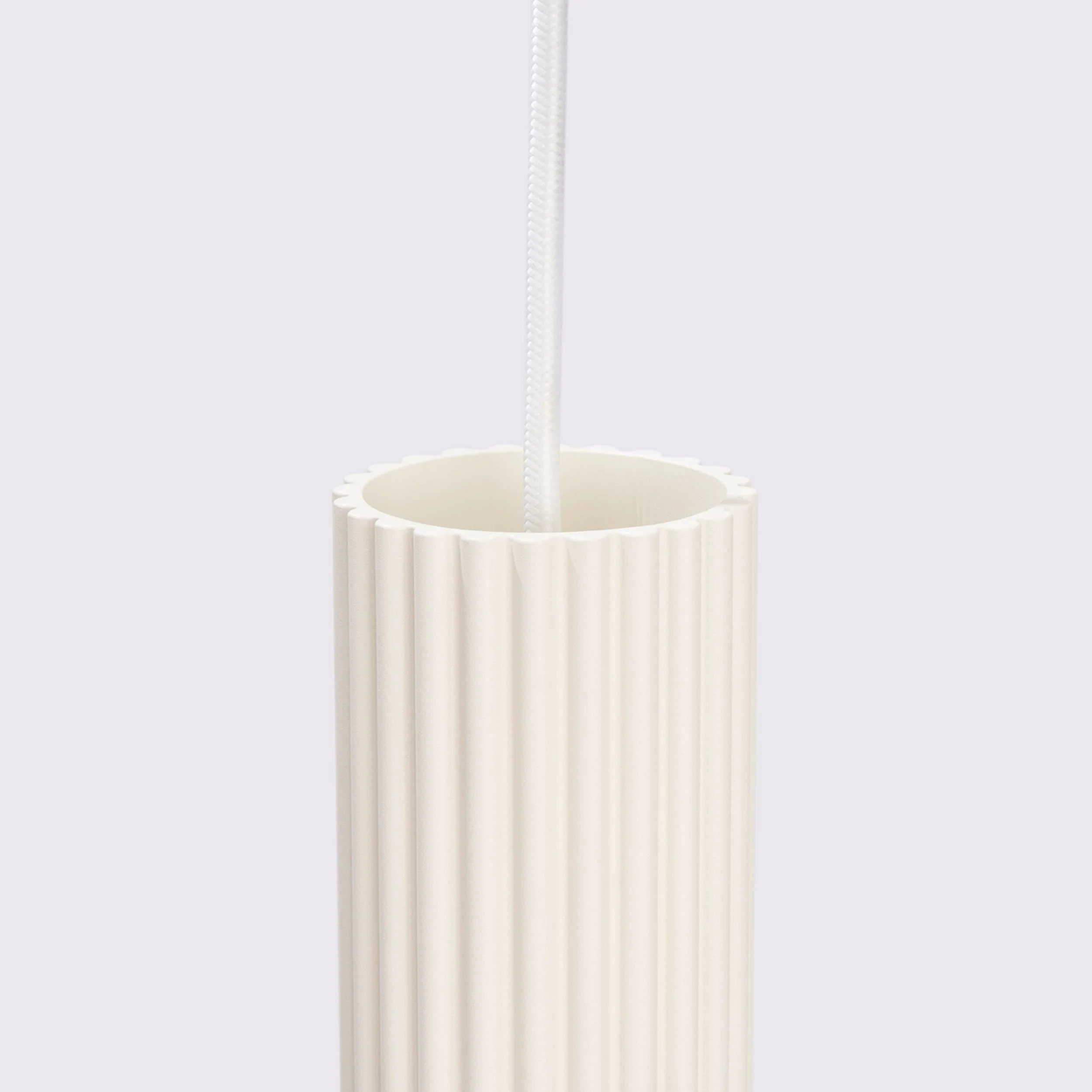 Lampa wisząca Karbon x3 beżowa - Image 8