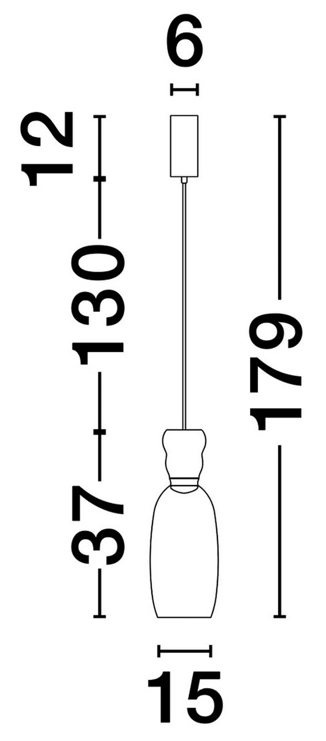 Lampa wisząca Kiands LED x1 zielono-złota - Image 7