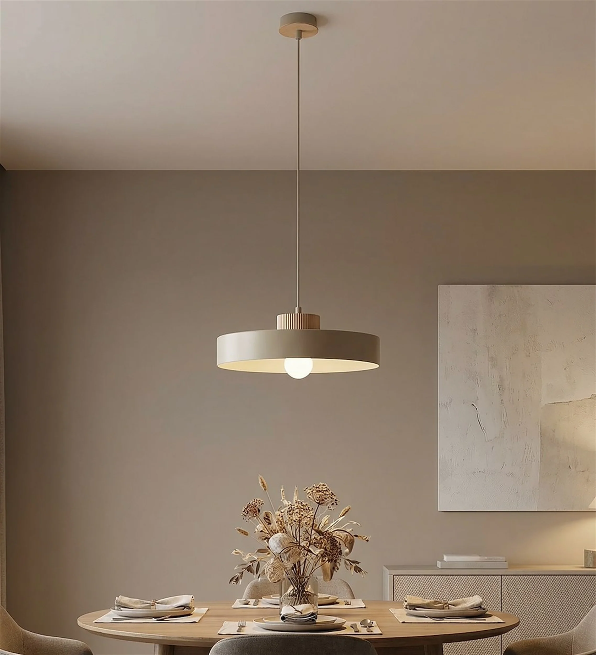 Lampa wisząca Kivi L mokka - Image 6