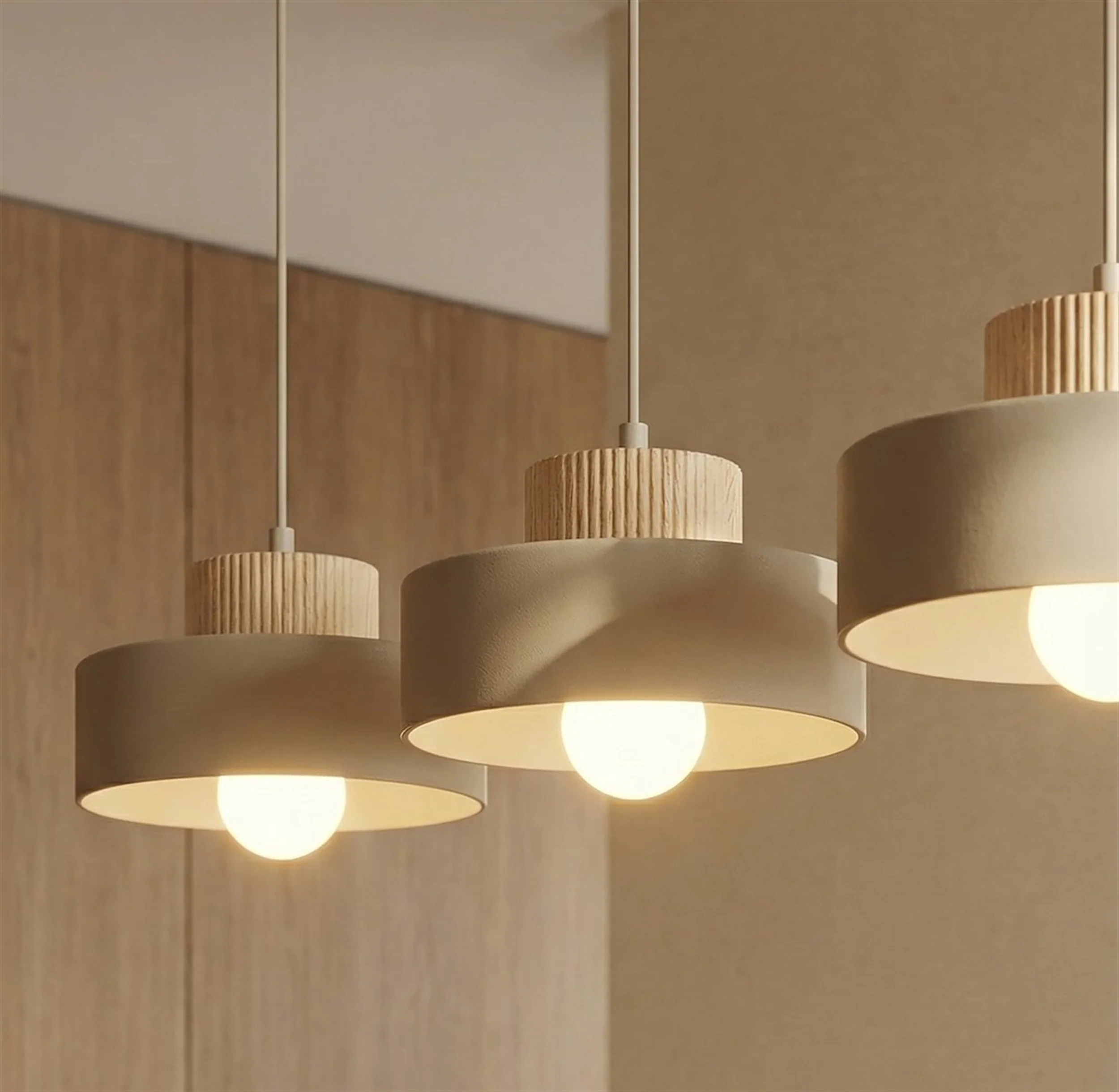 Lampa wisząca Kivi x3 mokka - Image 3