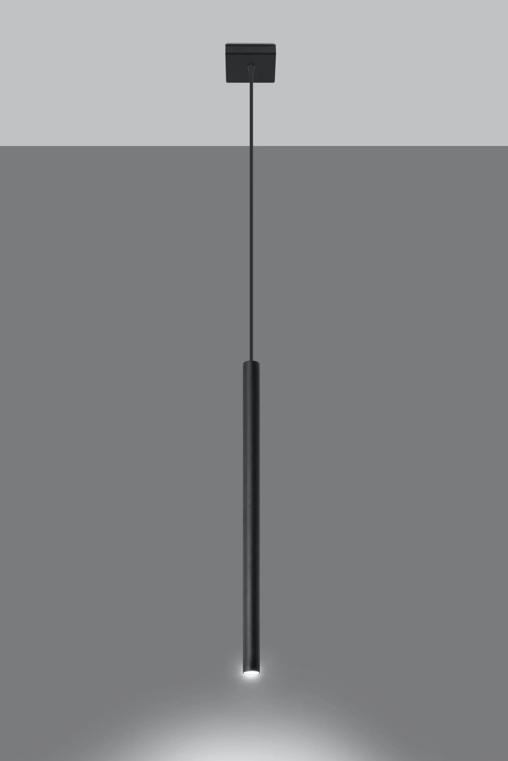 Lampa wisząca Lagga 8x8 cm x1 czarna - Image 5