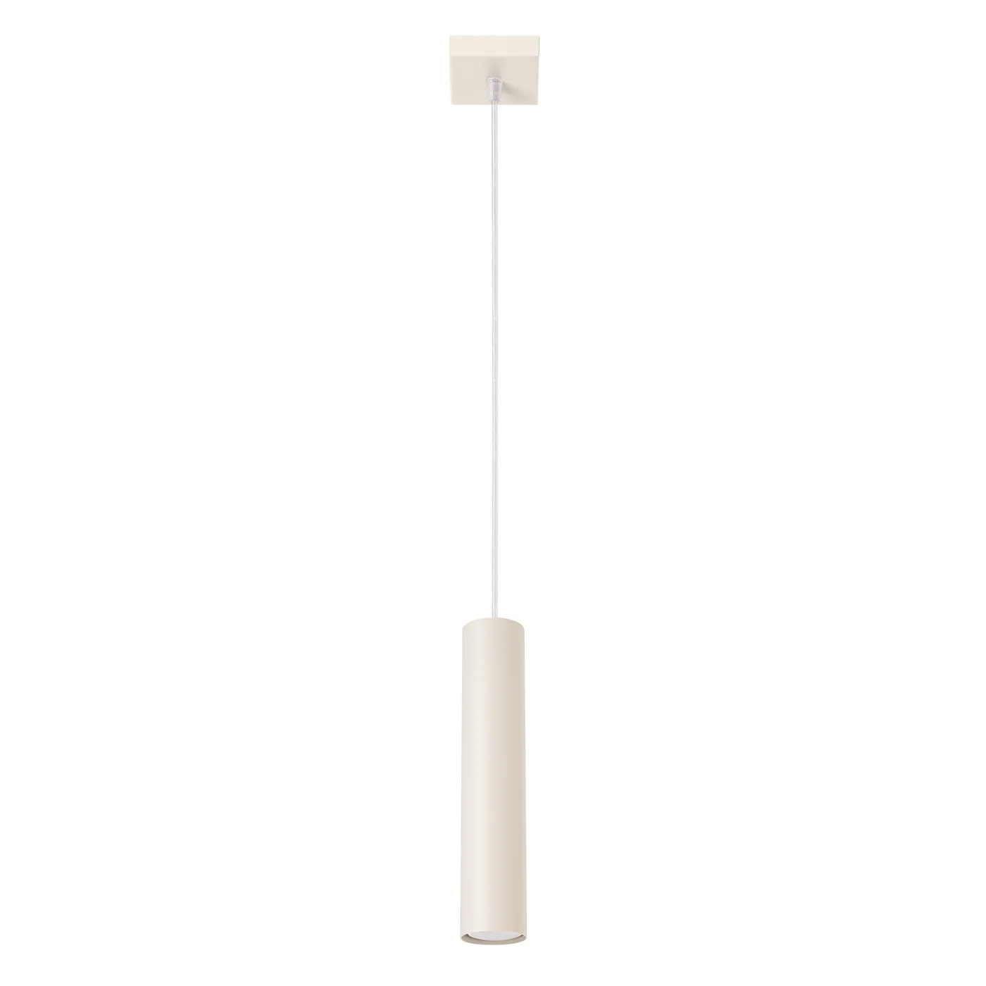 Lampa wisząca Lagos 1 beżowa