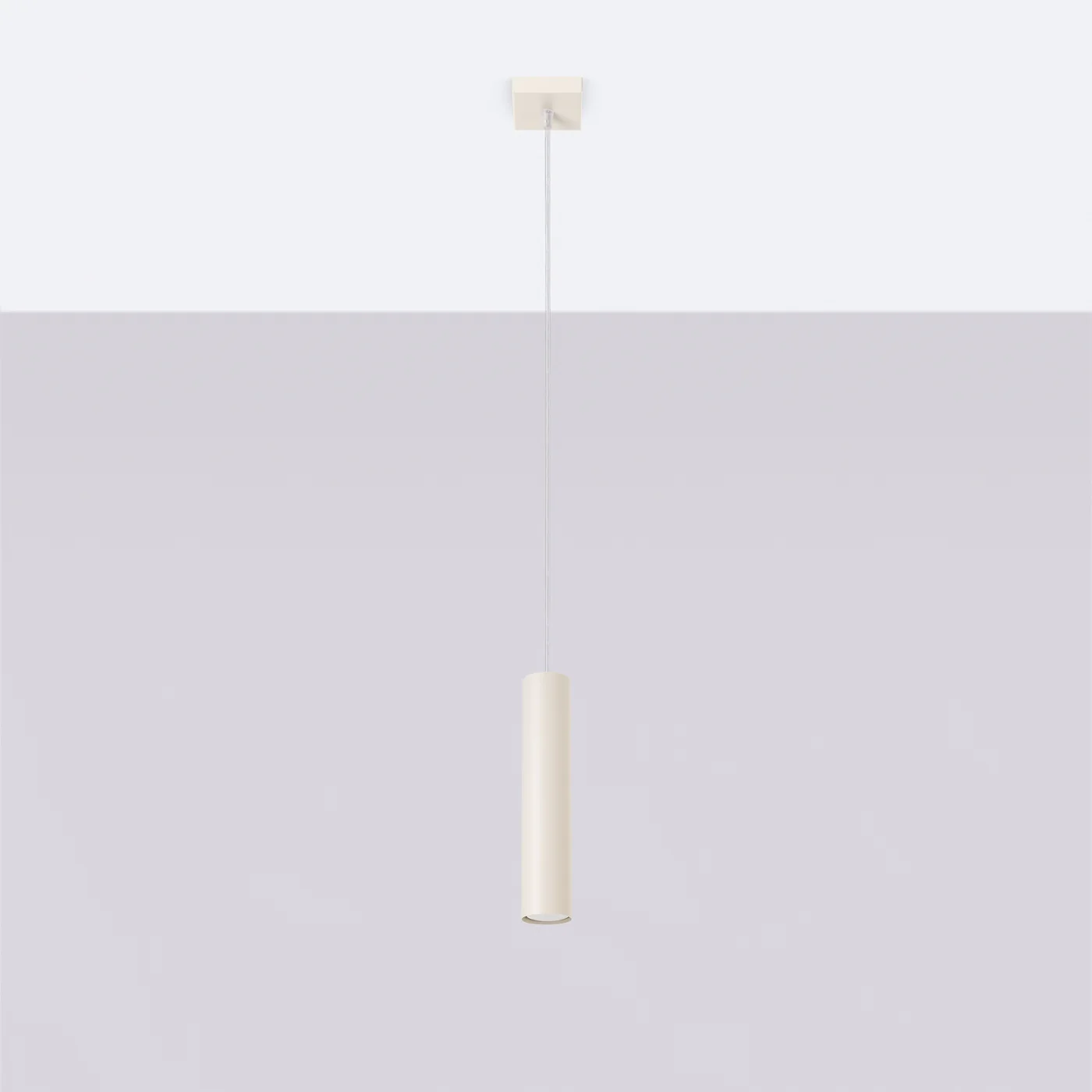 Lampa wisząca Lagos 1 beżowa - Image 3