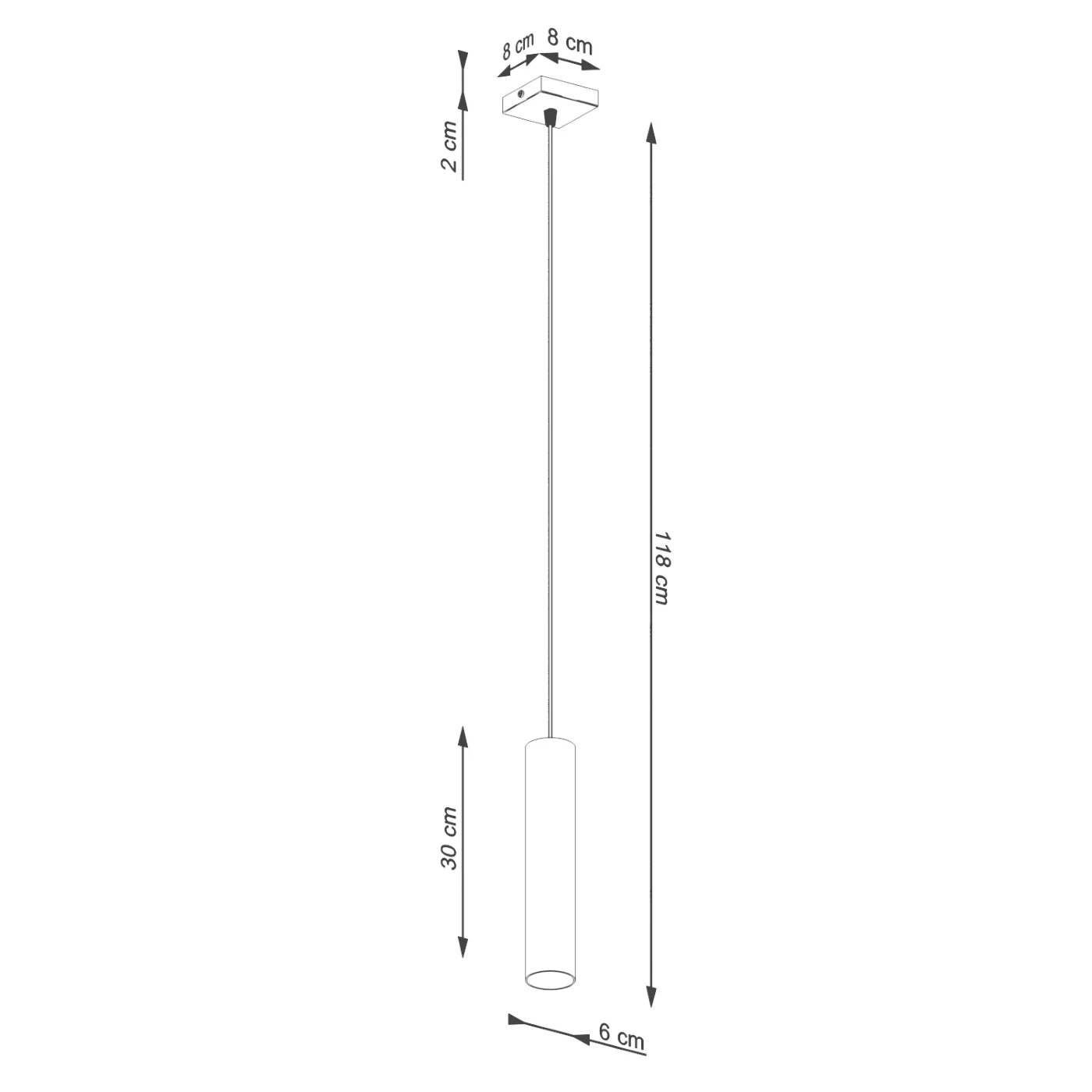 Lampa wisząca Lagos 1 beżowa - Image 9
