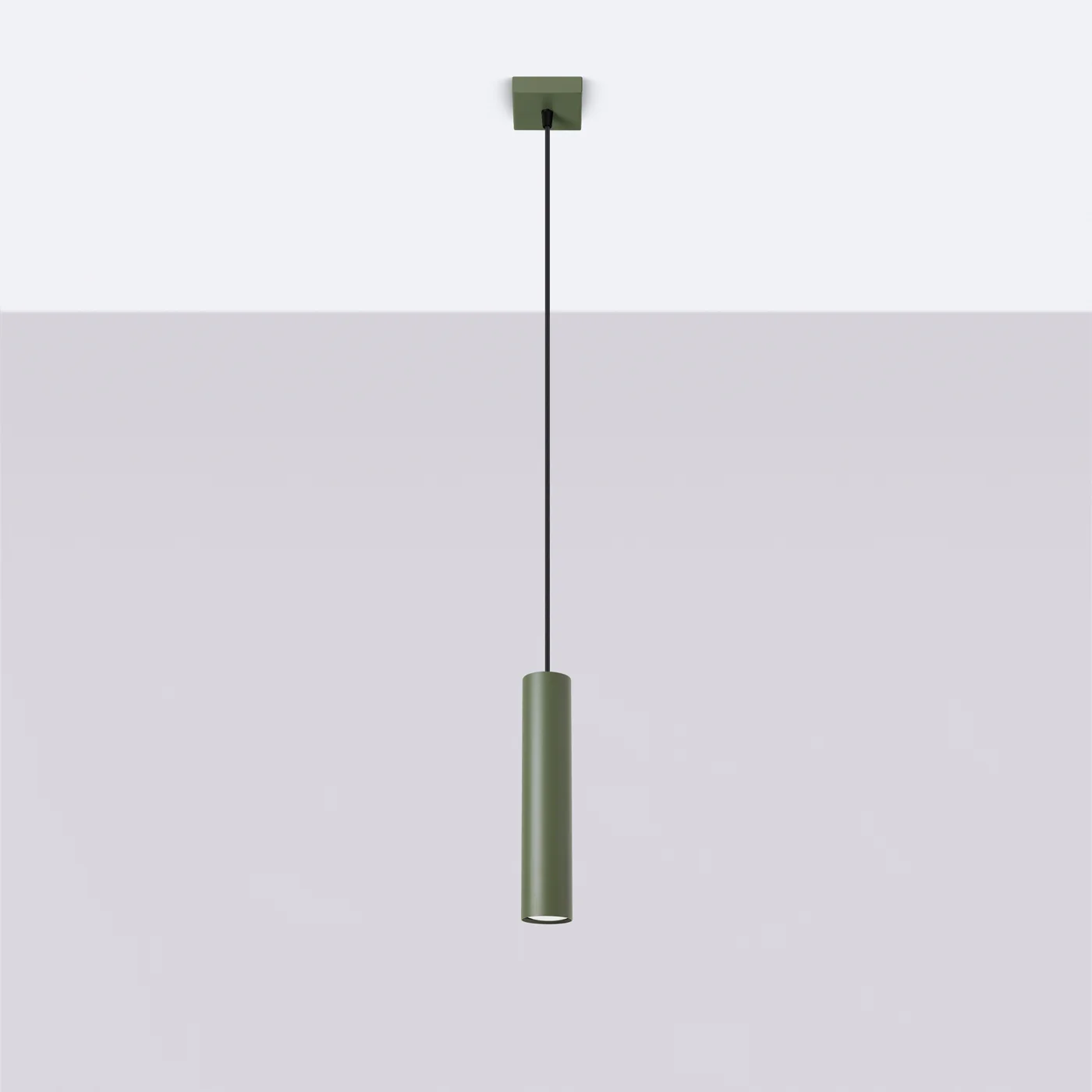 Lampa wisząca Lagos 1 zielona oliwka - Image 3