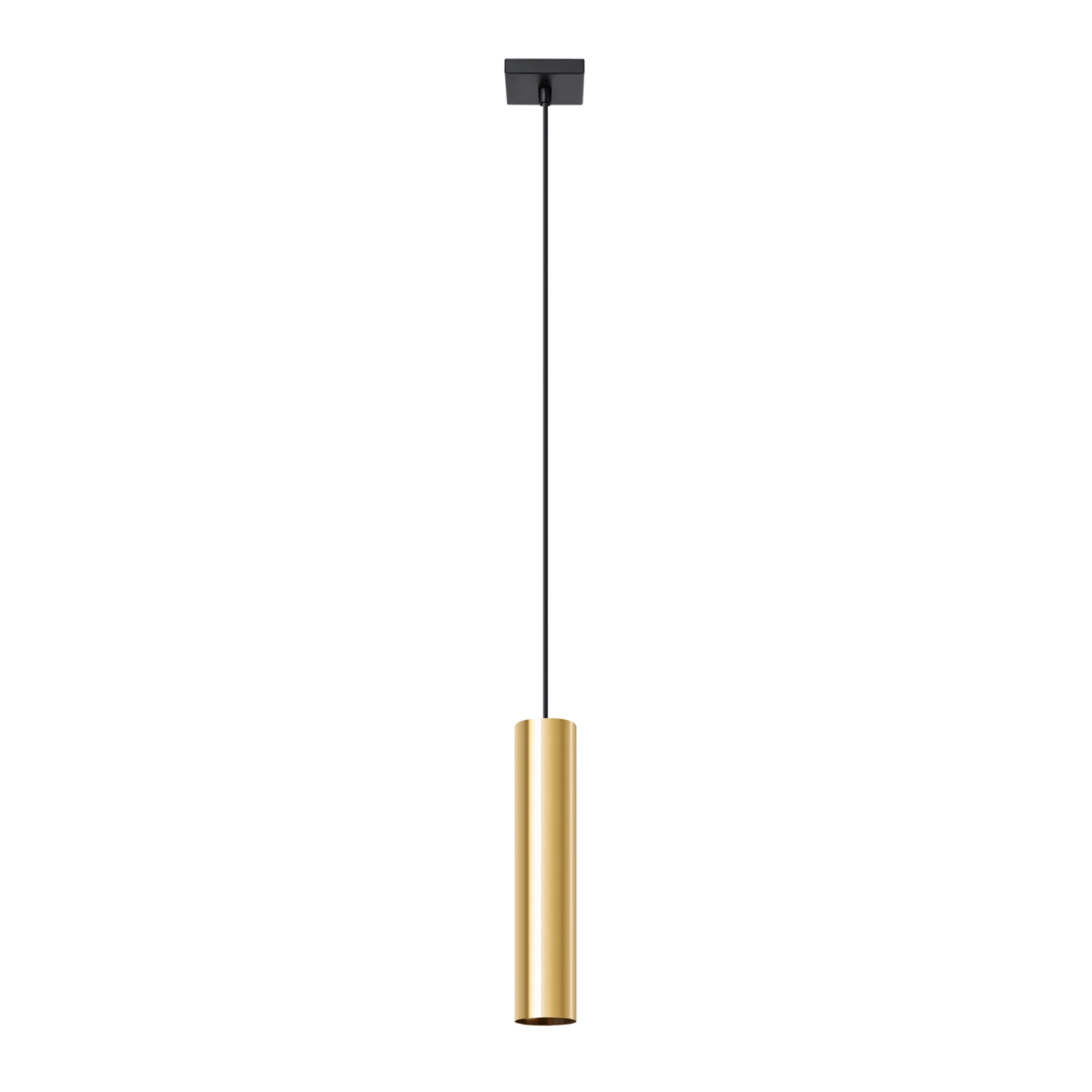 Lampa wisząca Lagos 1 złoty połysk
