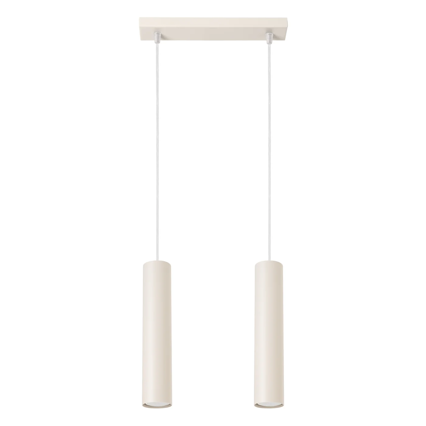 Lampa wisząca Lagos 2 beżowa