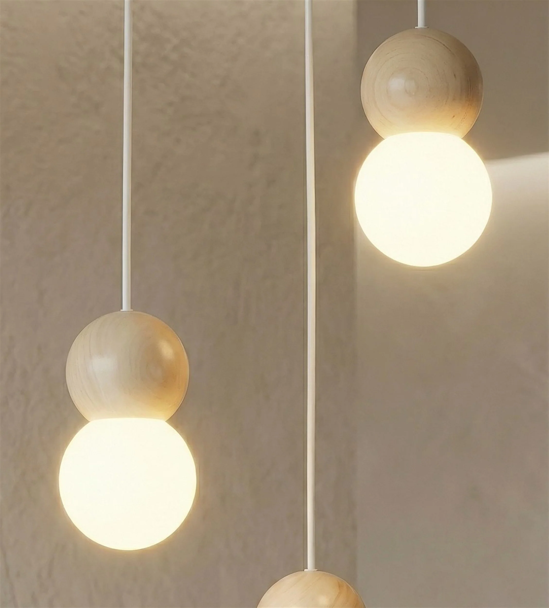 Lampa wisząca Loop x3 biała - Image 6
