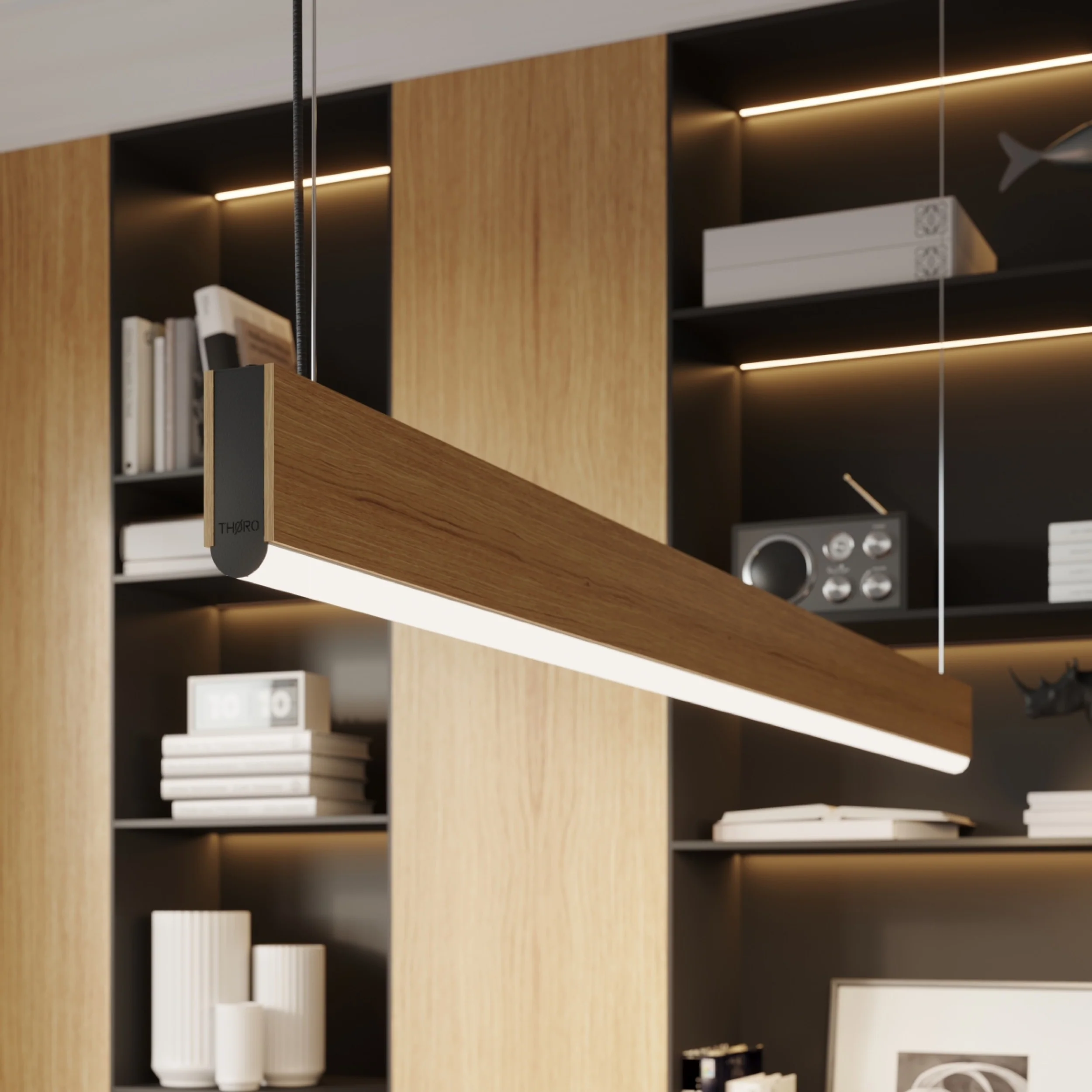 Lampa wisząca Lykke 120 cm LED barwa ciepła - Image 4