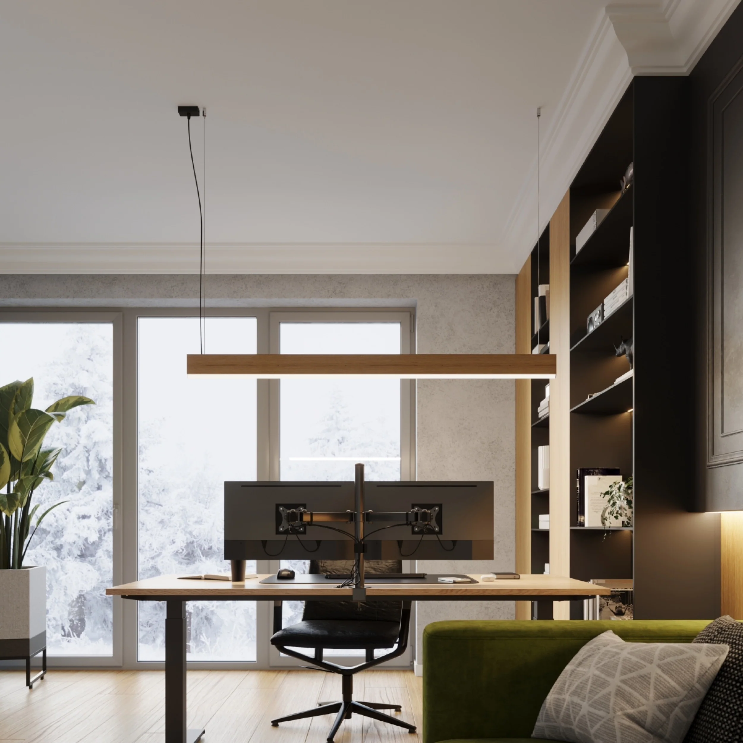 Lampa wisząca Lykke 120 cm LED barwa neutralna - Image 3