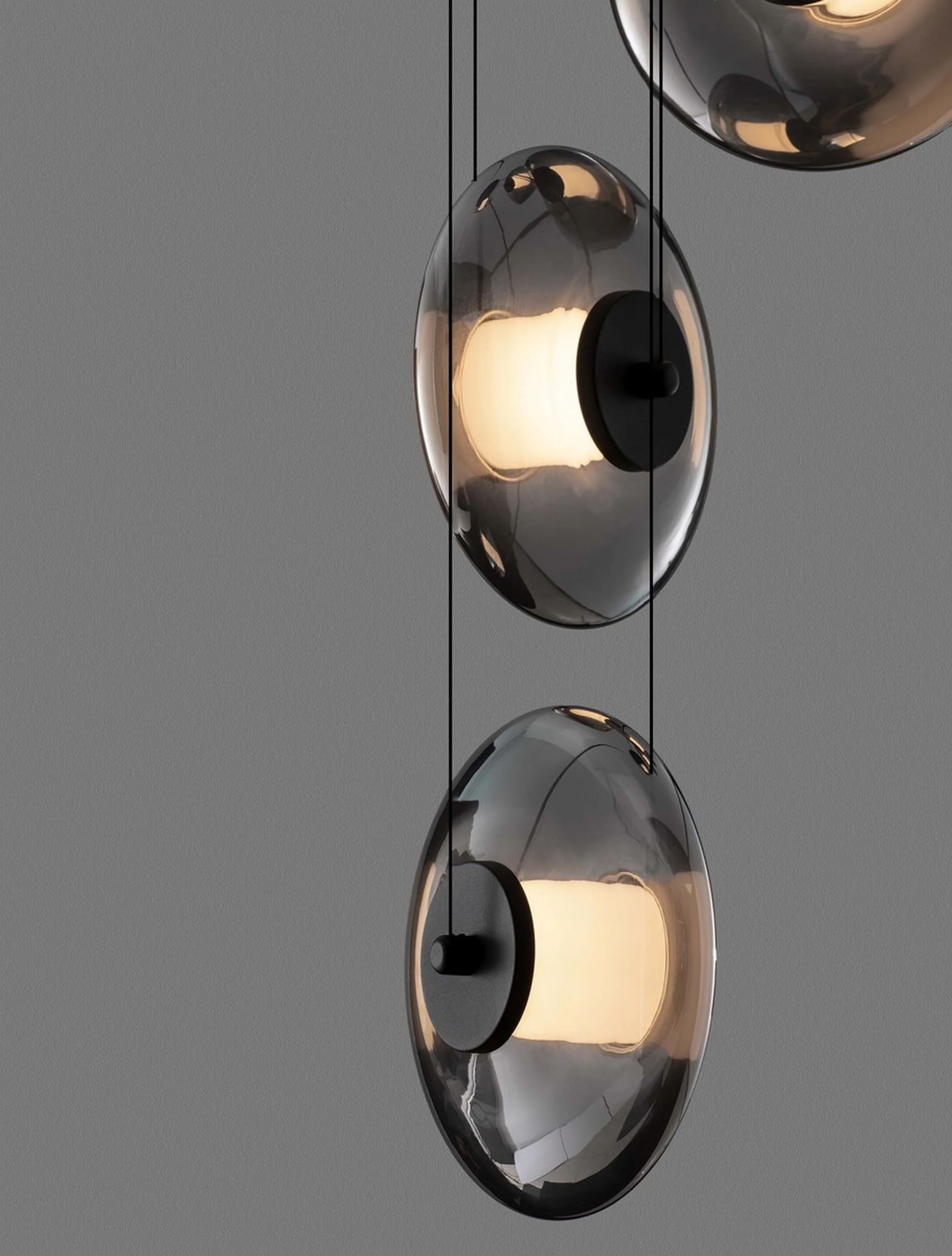 Lampa wisząca Lynoll LED x5 czarna - Image 5