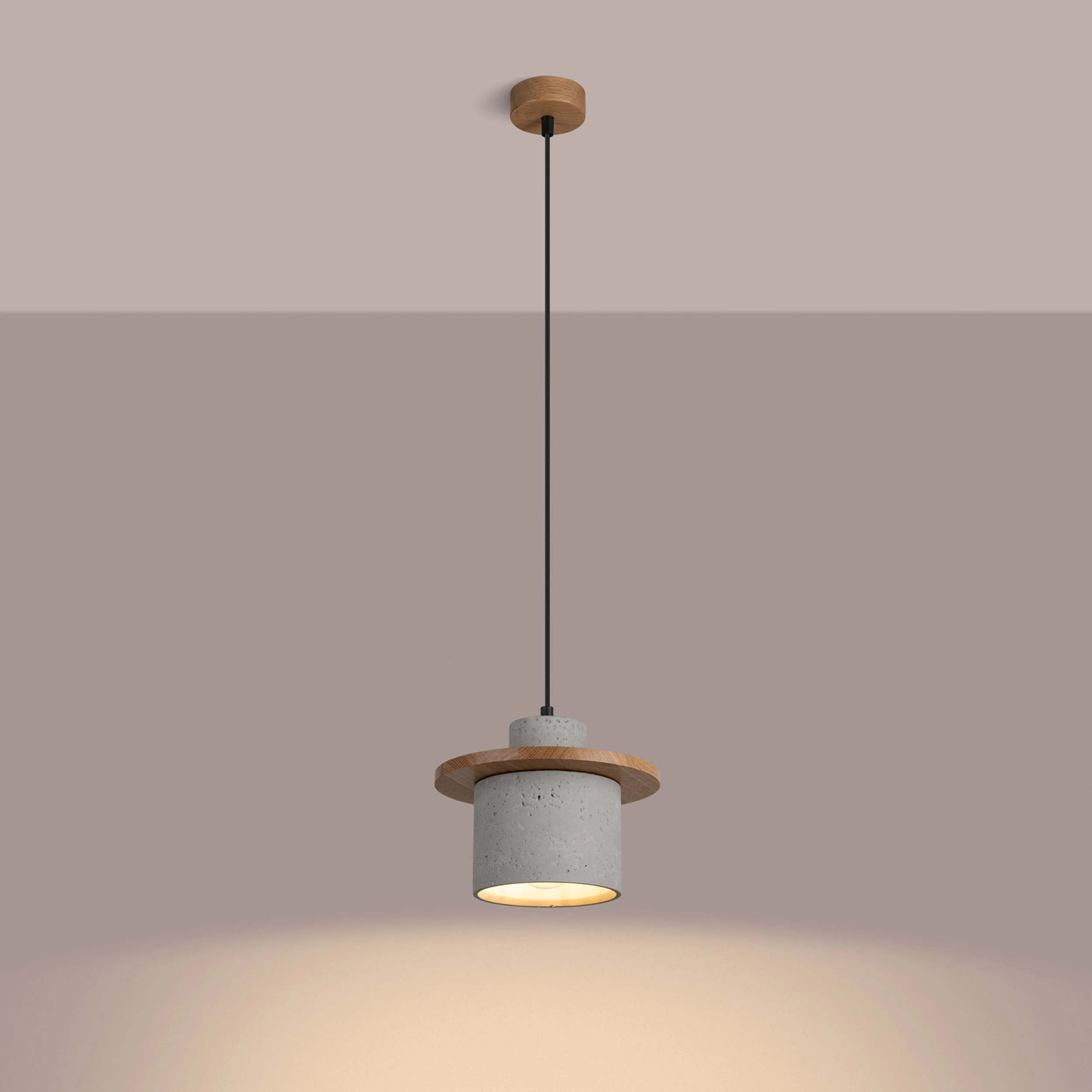 Lampa wisząca Mab beton - Image 7