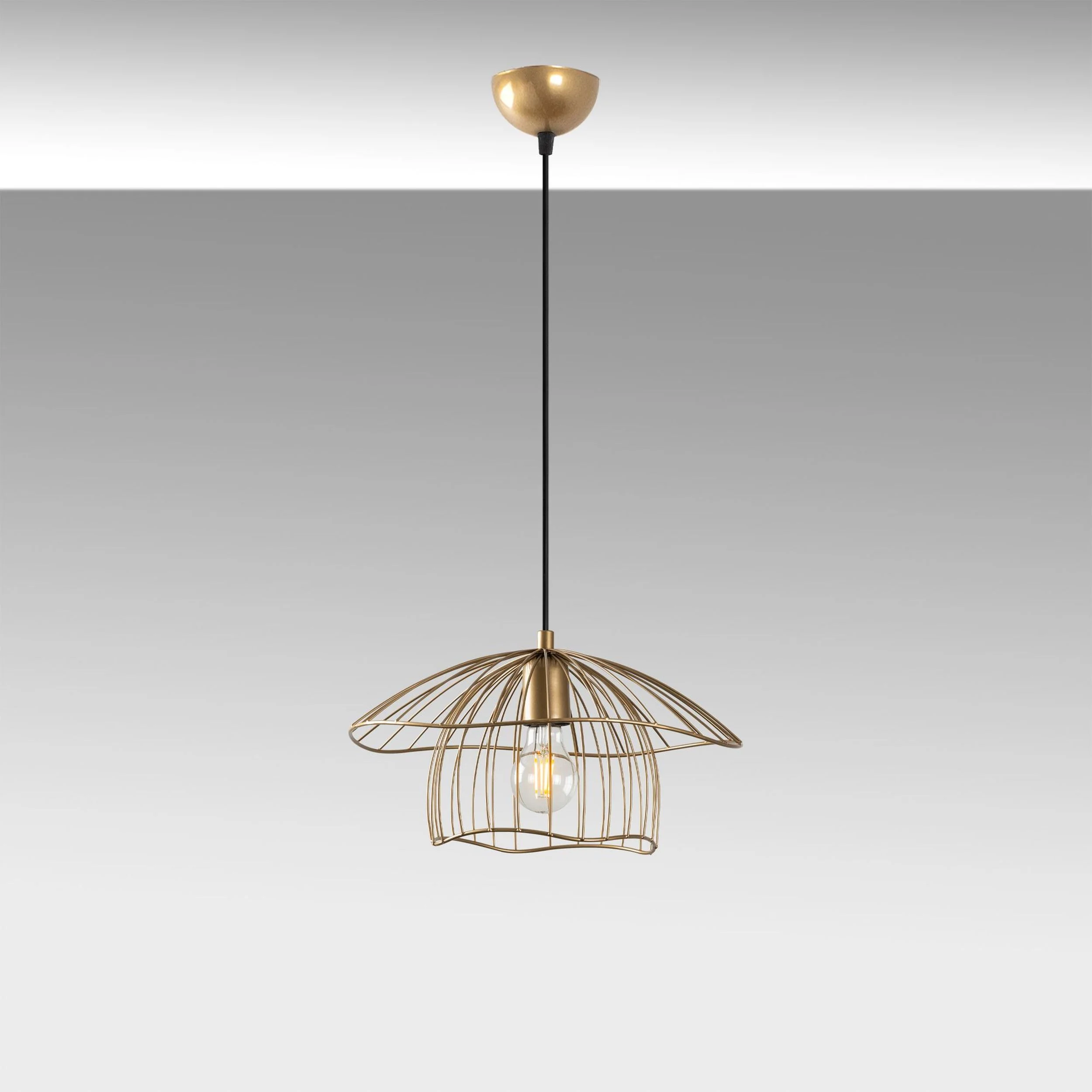 Lampa wisząca Mantar złota - Image 6