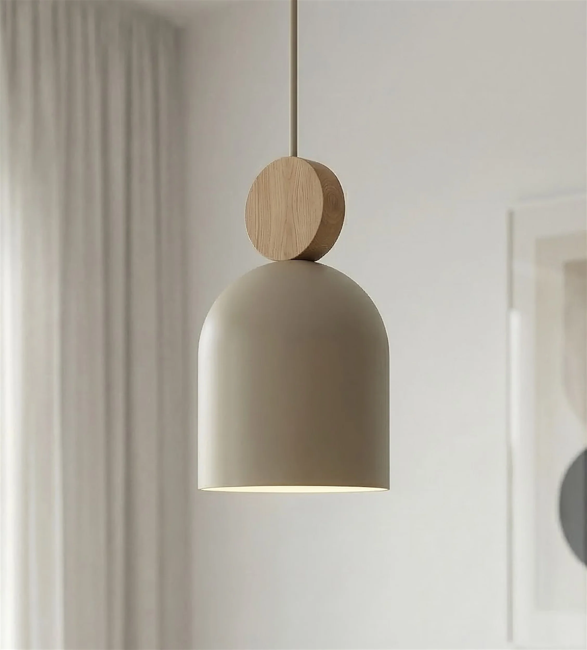 Lampa wisząca Mesi Premium x3 mokka - Image 4