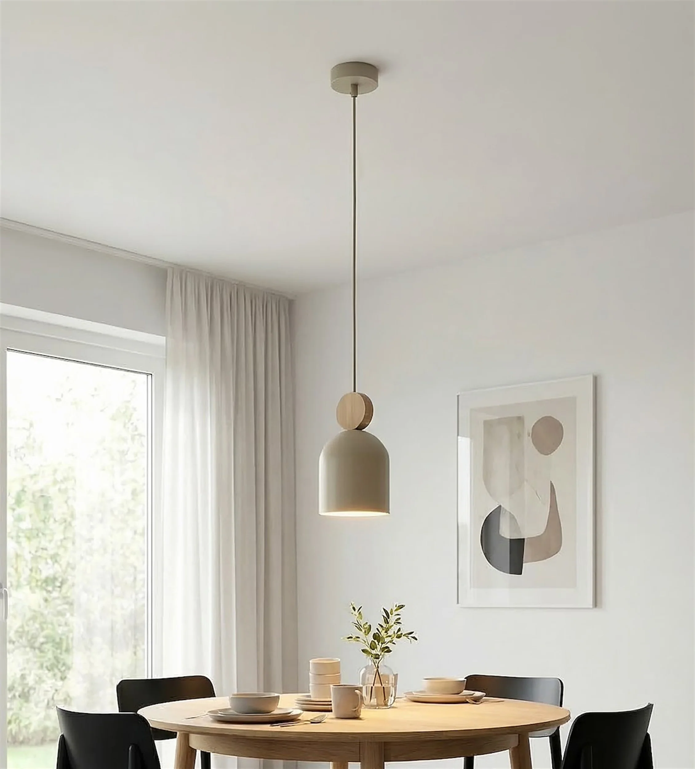 Lampa wisząca Mesi x1 mokka - Image 3
