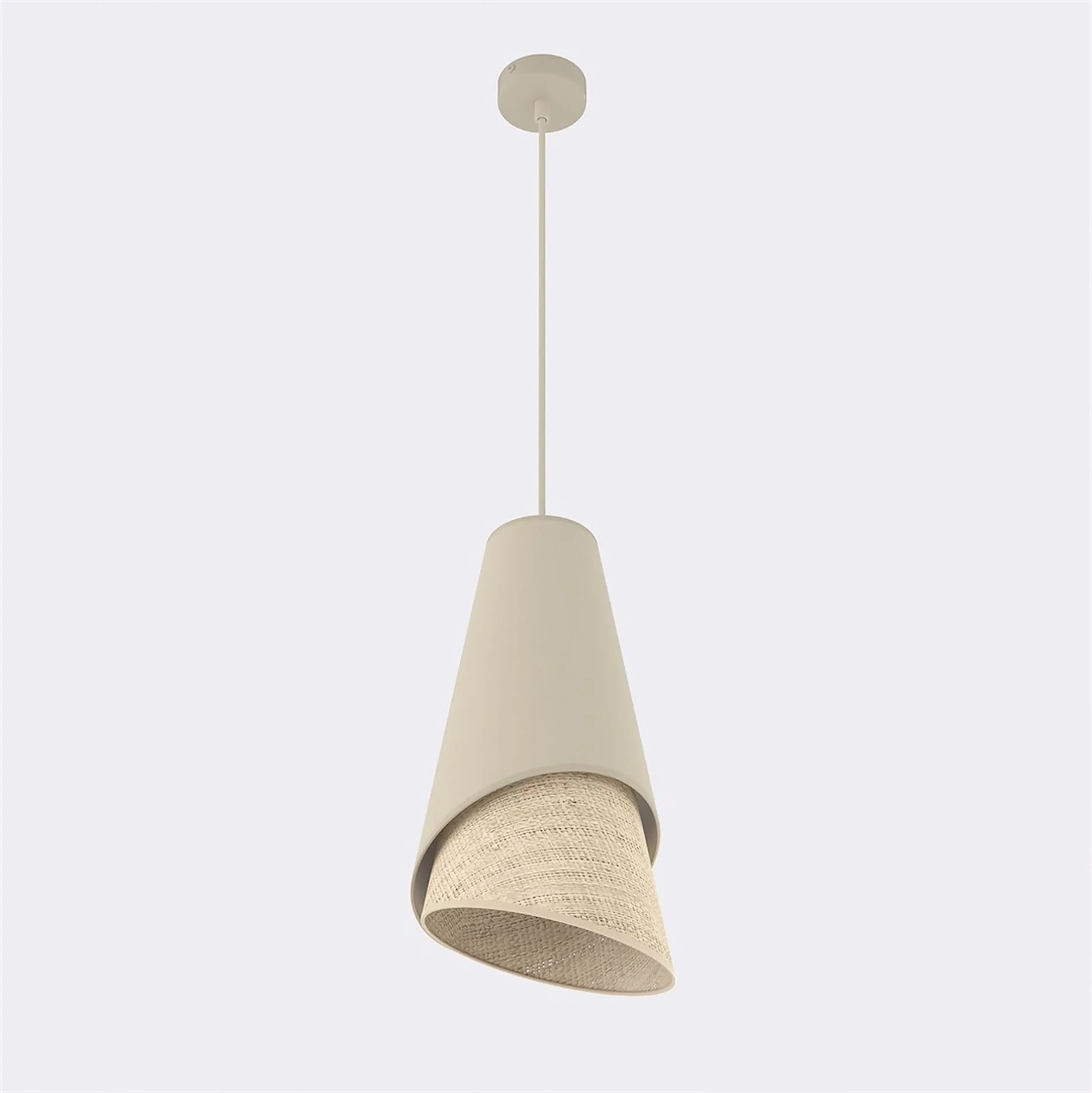 Lampa wisząca Moda x1 rattan - Image 6