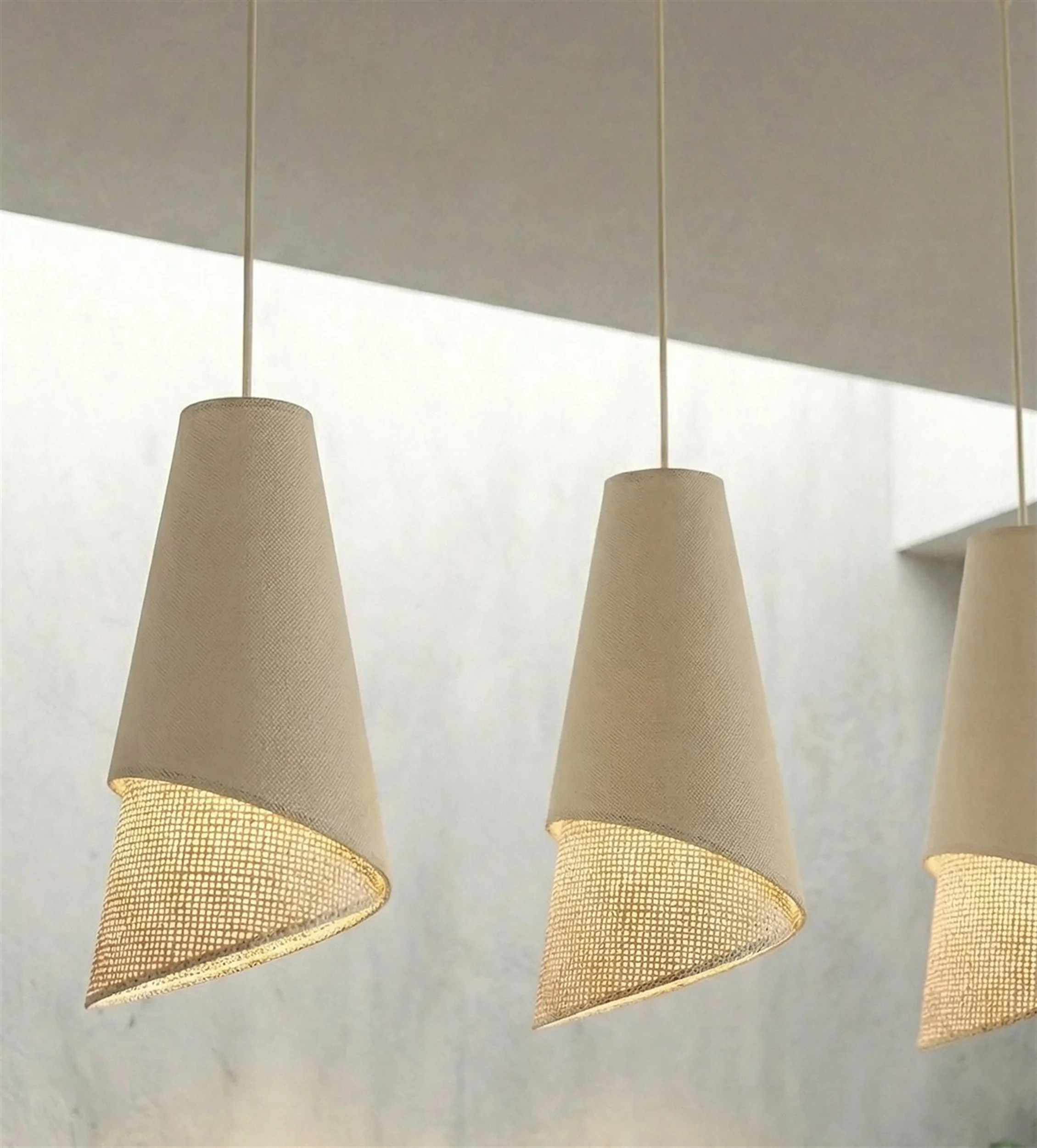 Lampa wisząca Moda x3 rattan - Image 4