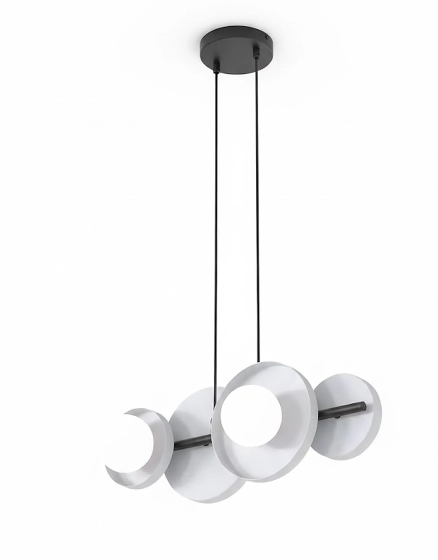 Lampa wisząca Model x4 ciepły szary