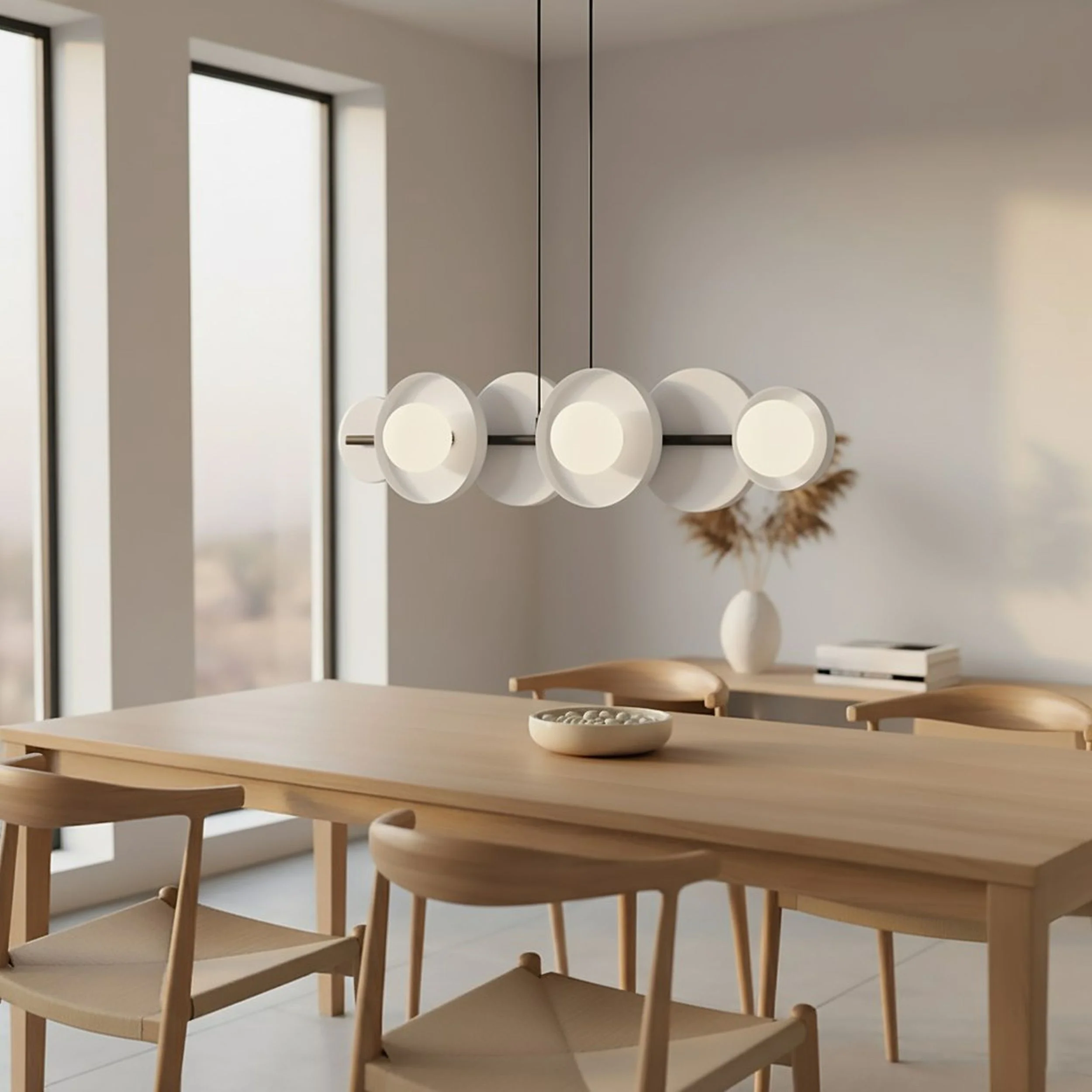 Lampa wisząca Model x6 ciepły szary - Image 2