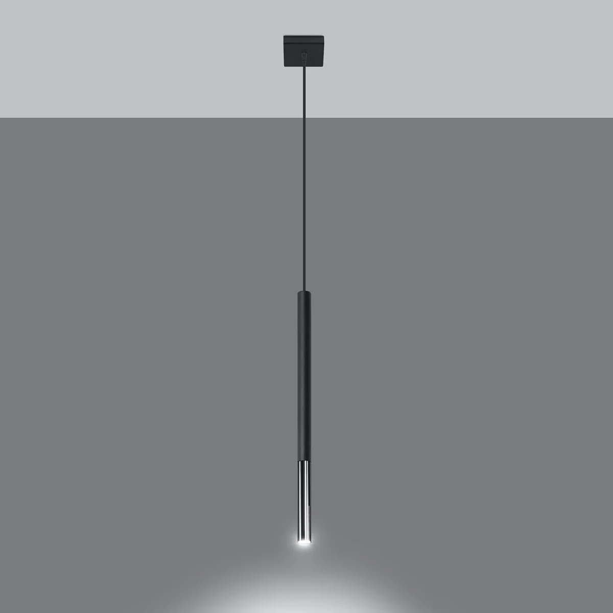 Lampa wisząca Mozaica 1 czarny/chrom - Image 3