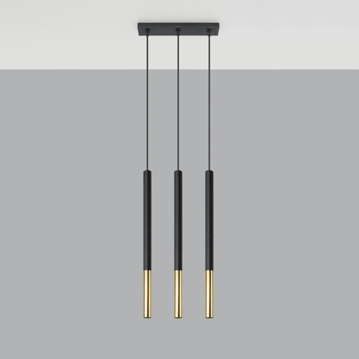 Lampa wisząca Mozaica 3L czarny/złoto - Image 4