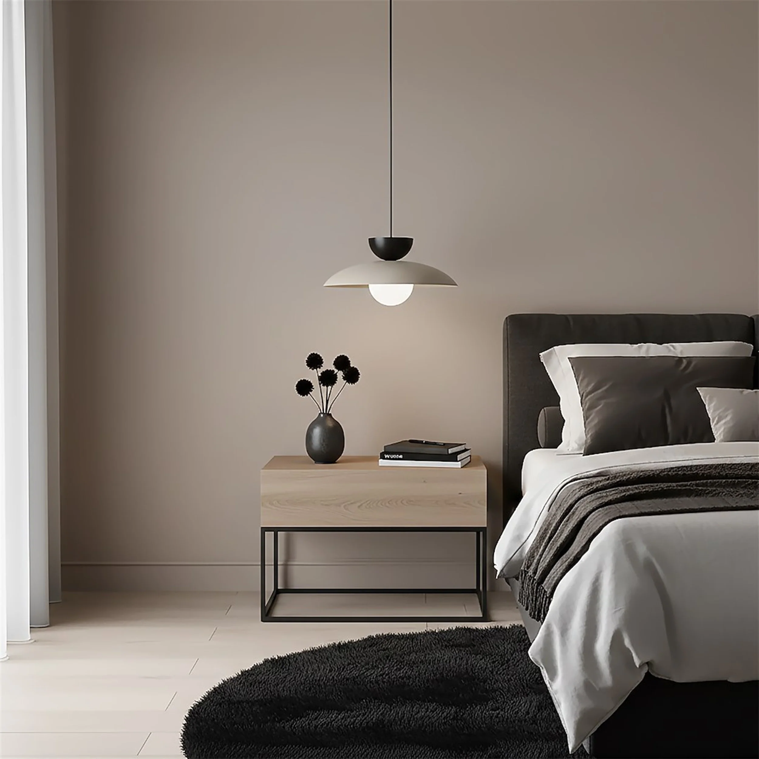 Lampa wisząca Mulan mokka - Image 6