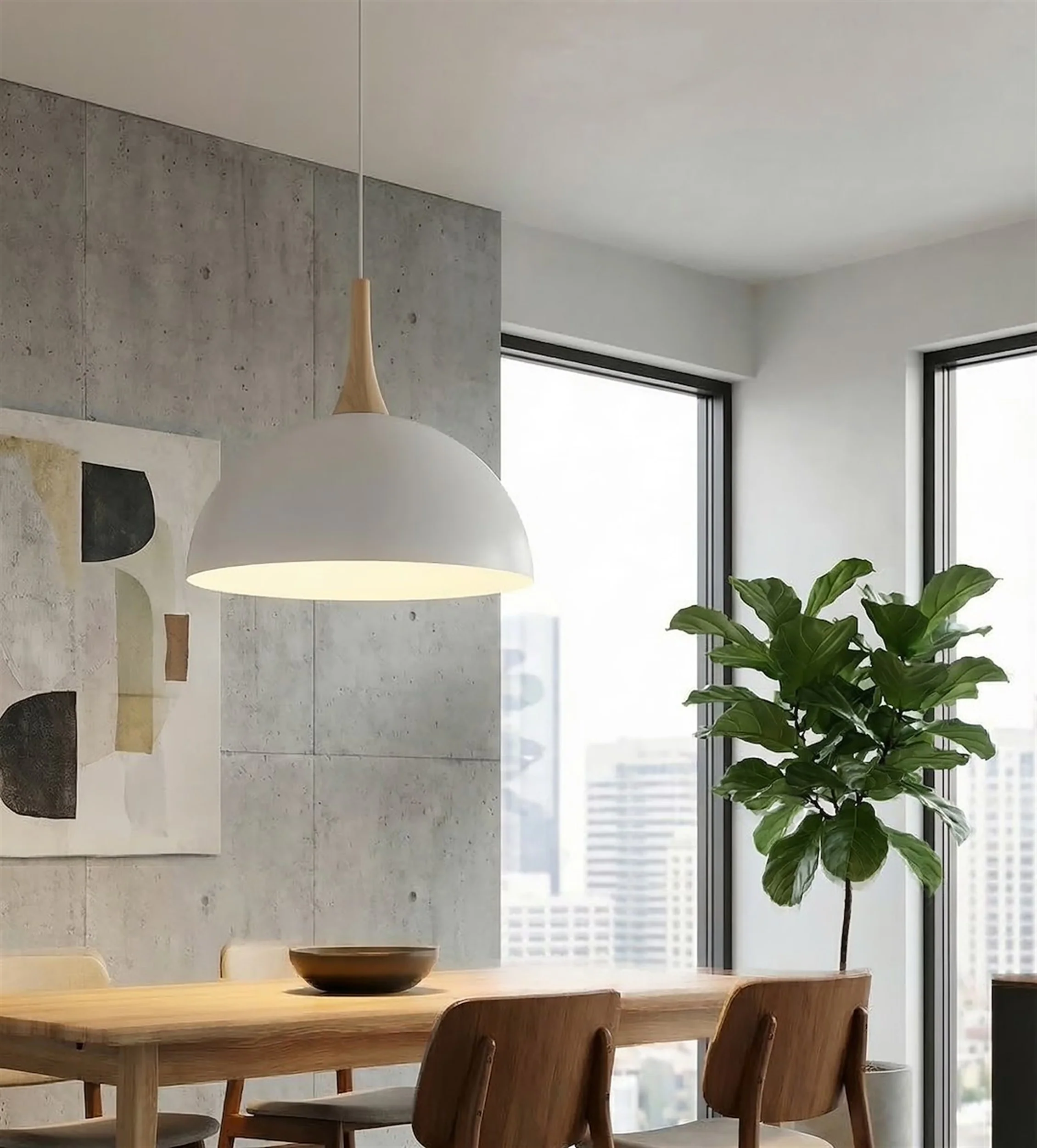 Lampa wisząca Nautica L biała - Image 5