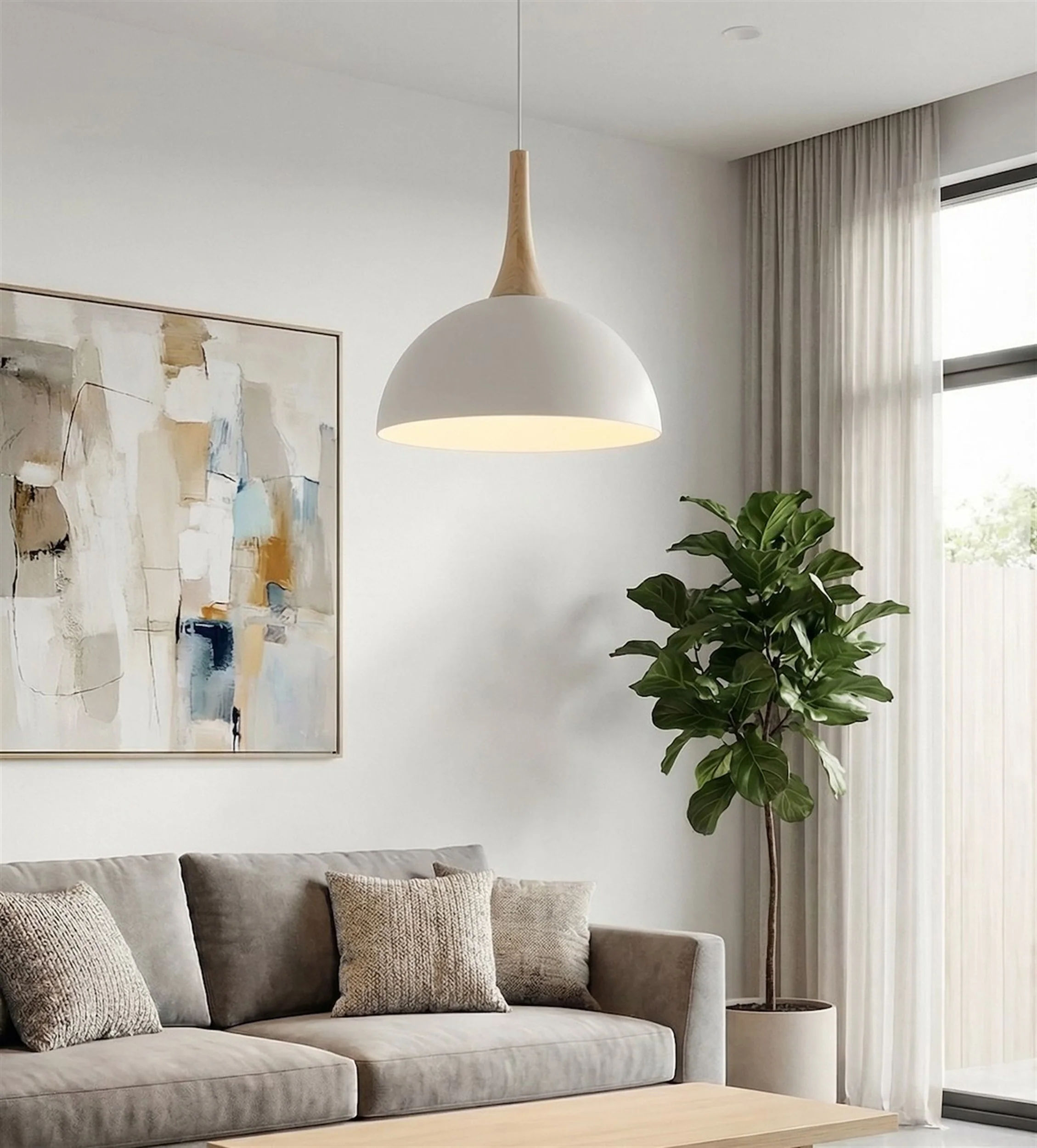 Lampa wisząca Nautica S biała - Image 6