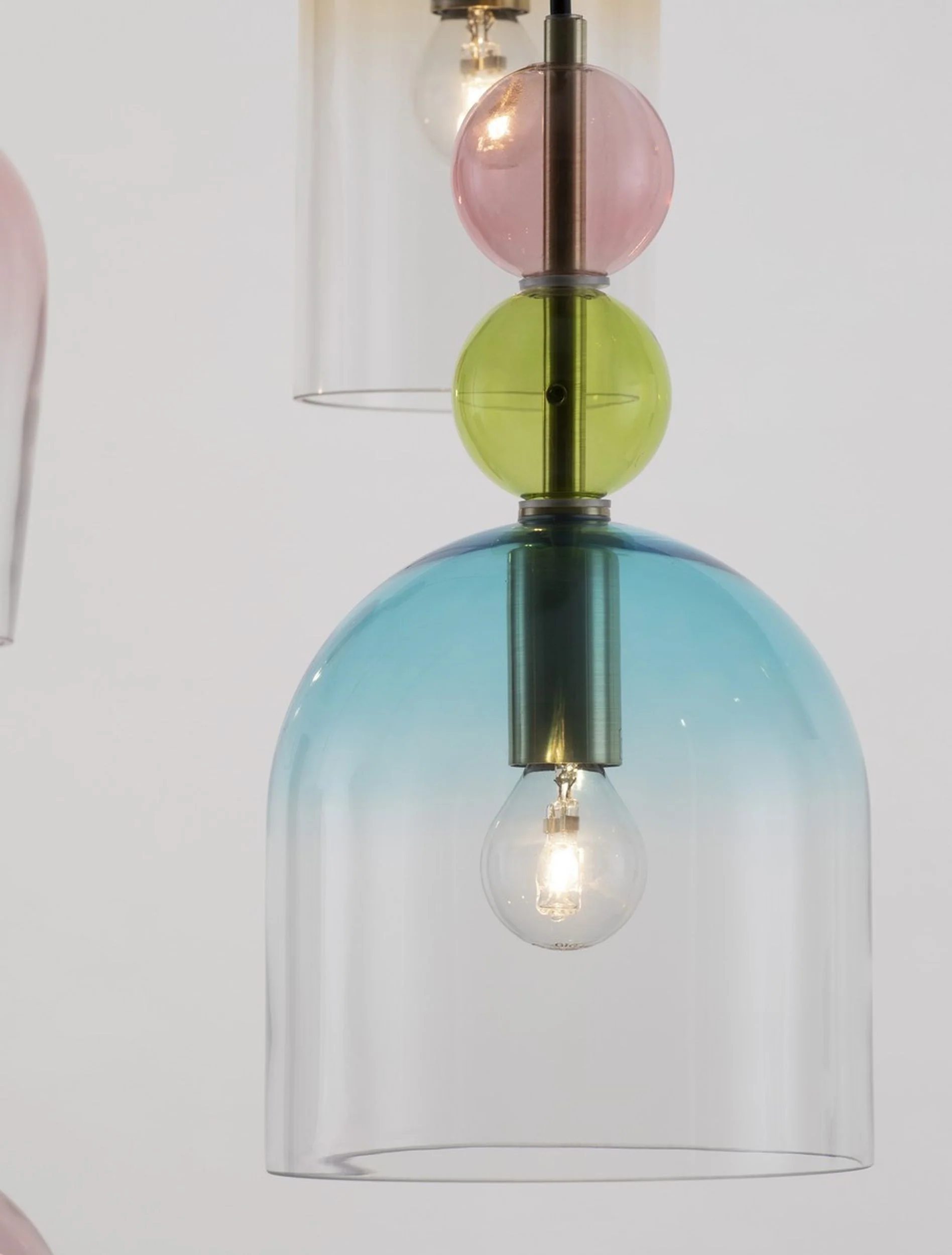 Lampa wisząca Nouvede x5 wielokolorowa - Image 3