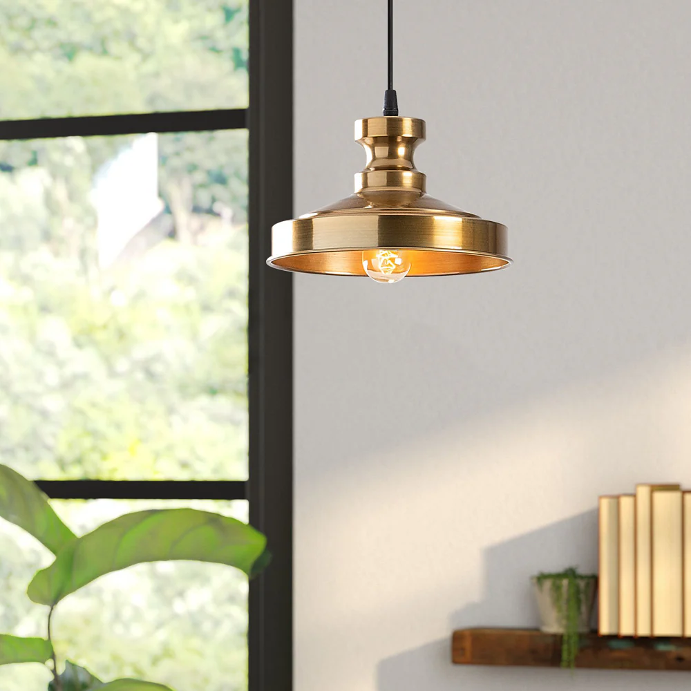 Lampa wisząca Novillian złota - Image 3