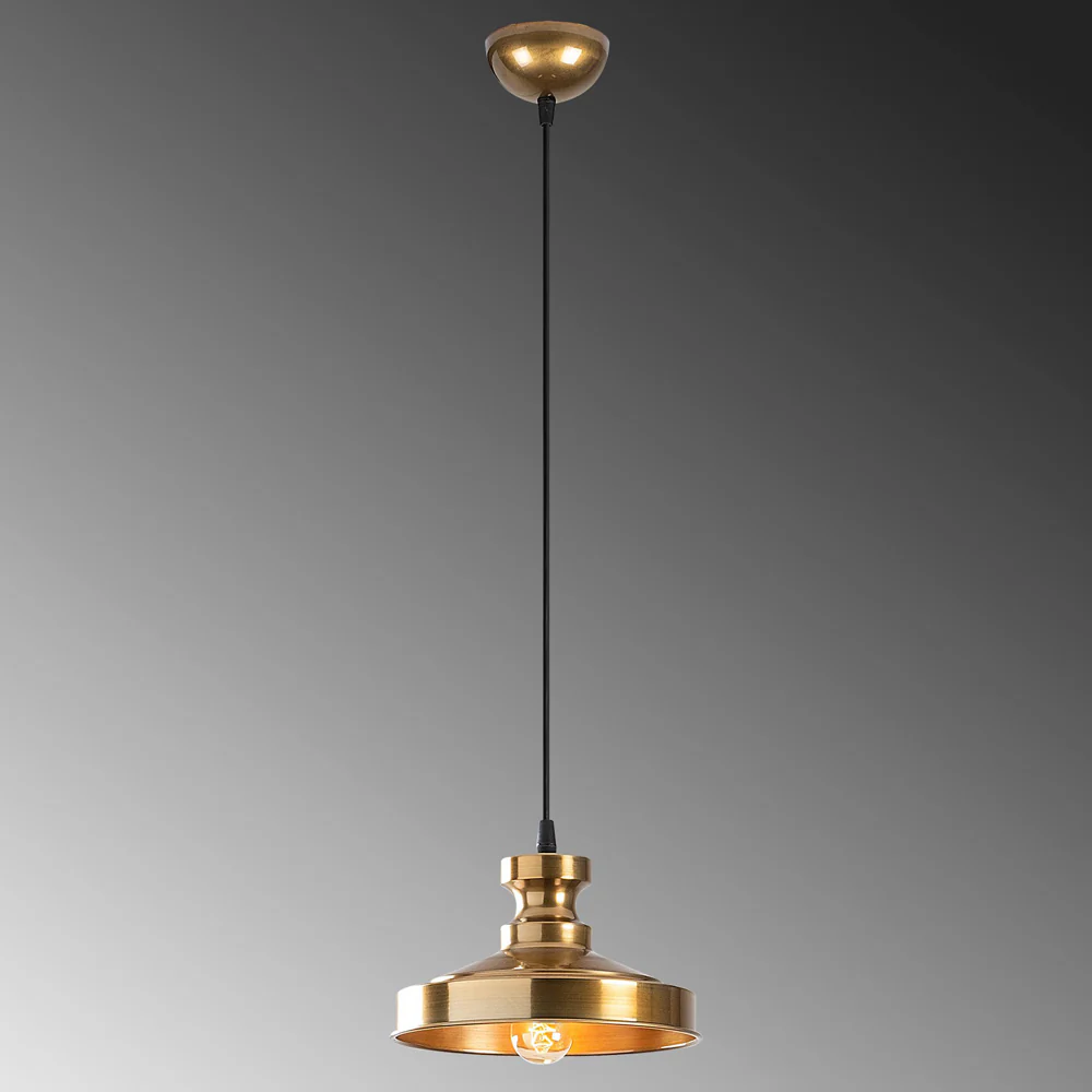 Lampa wisząca Novillian złota - Image 4