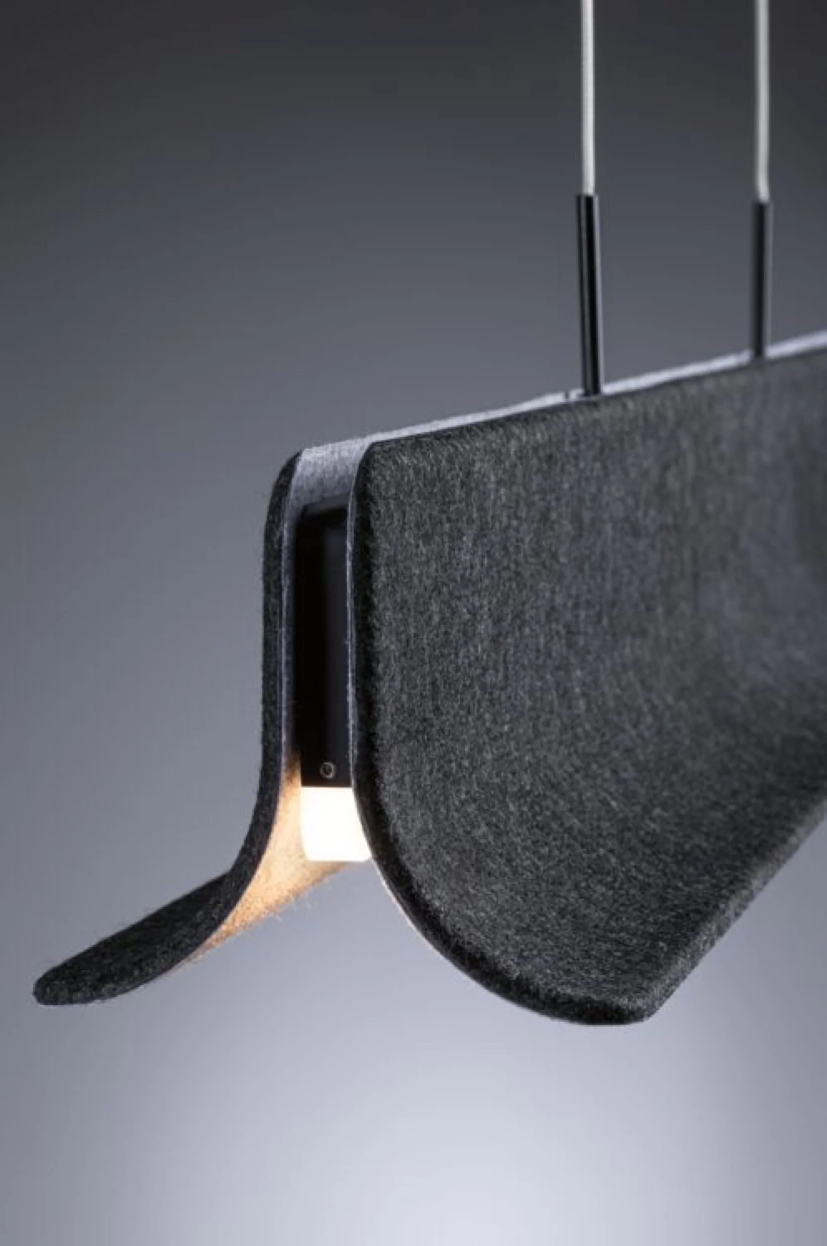 Lampa wisząca Noyan LED antracytowa - Image 3