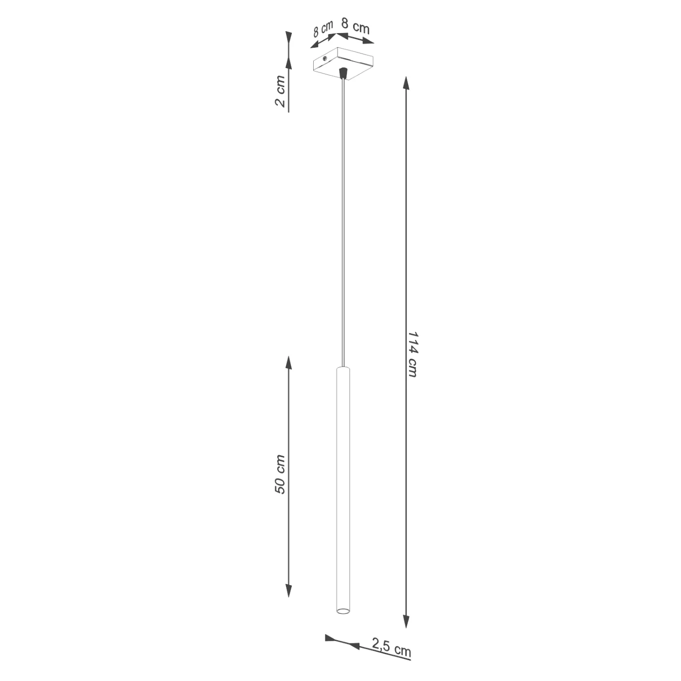 Lampa wisząca Pastelo 1 ochra czerwona - Image 10