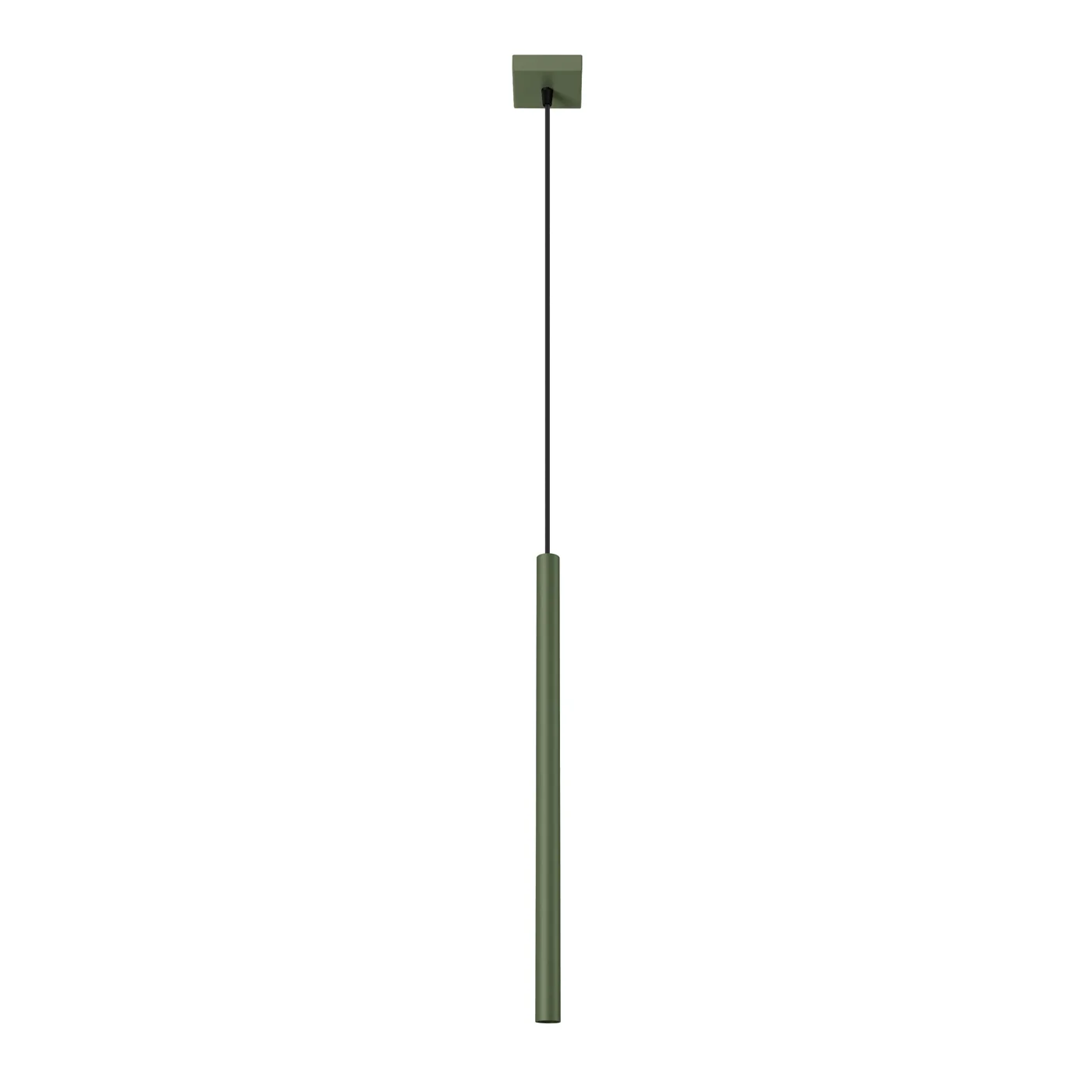 Lampa wisząca Pastelo 1 zielona oliwka