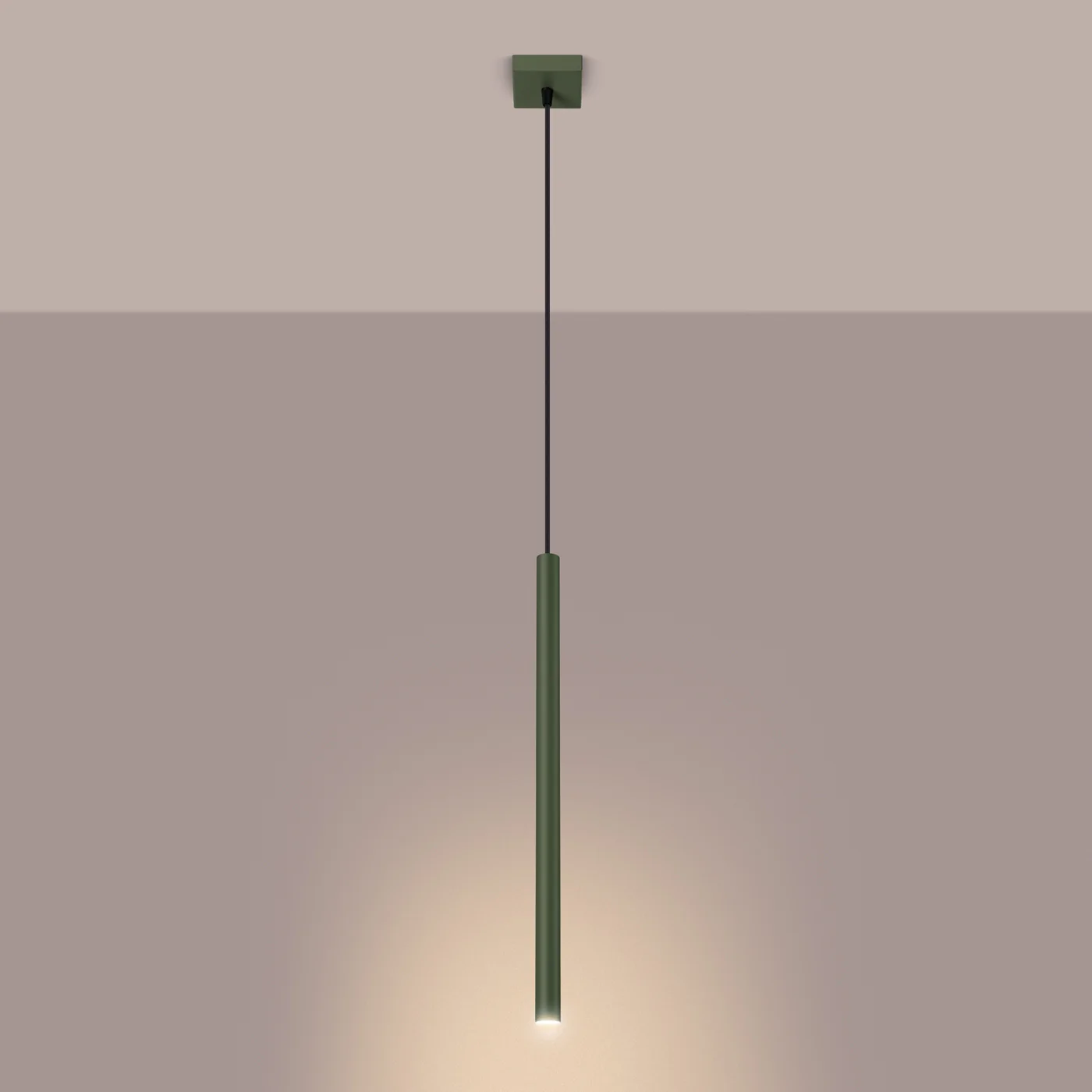 Lampa wisząca Pastelo 1 zielona oliwka - Image 7