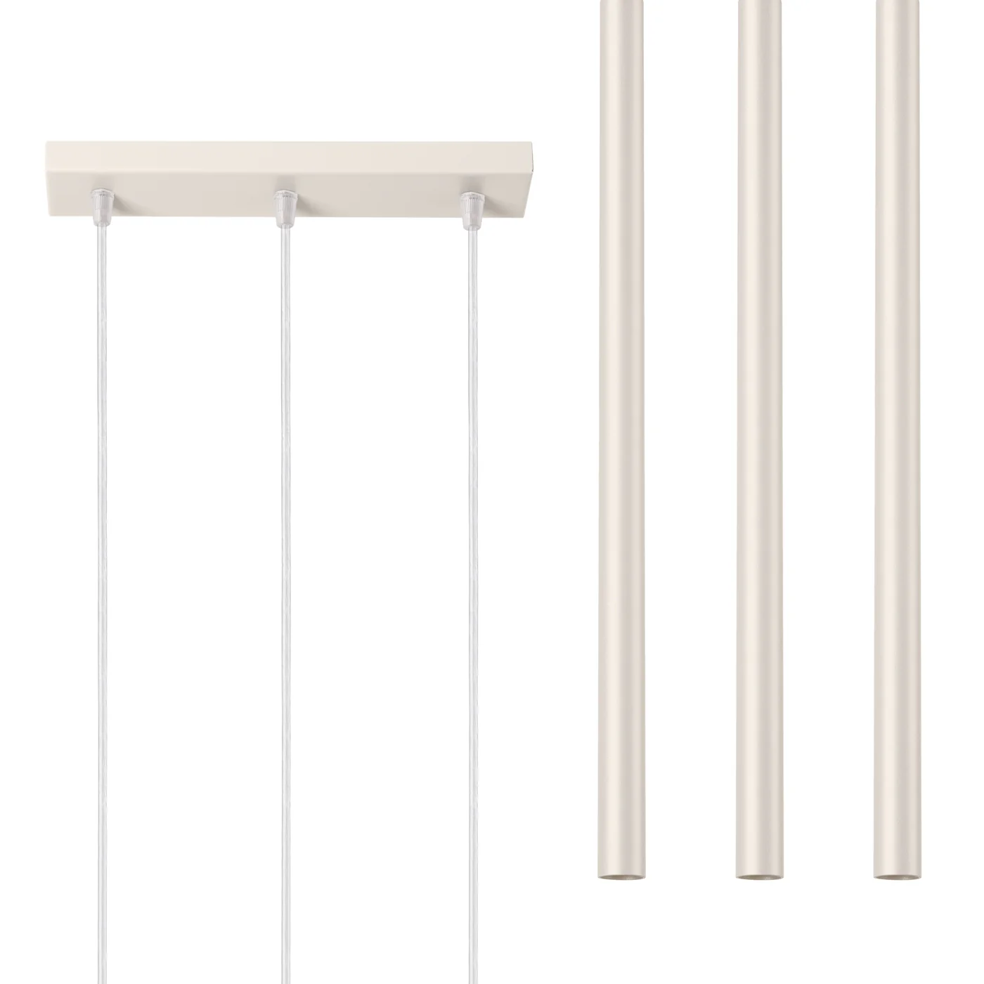Lampa wisząca Pastelo 3 beżowa - Image 2