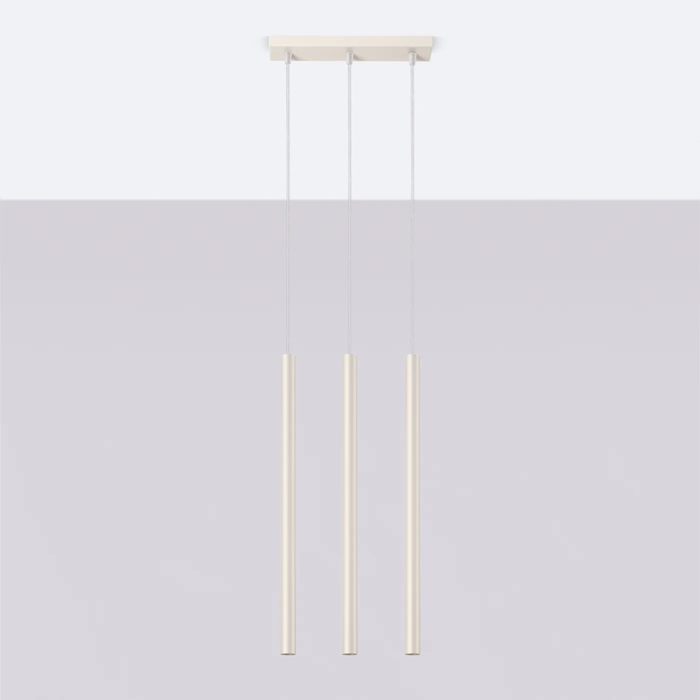 Lampa wisząca Pastelo 3 beżowa - Image 3