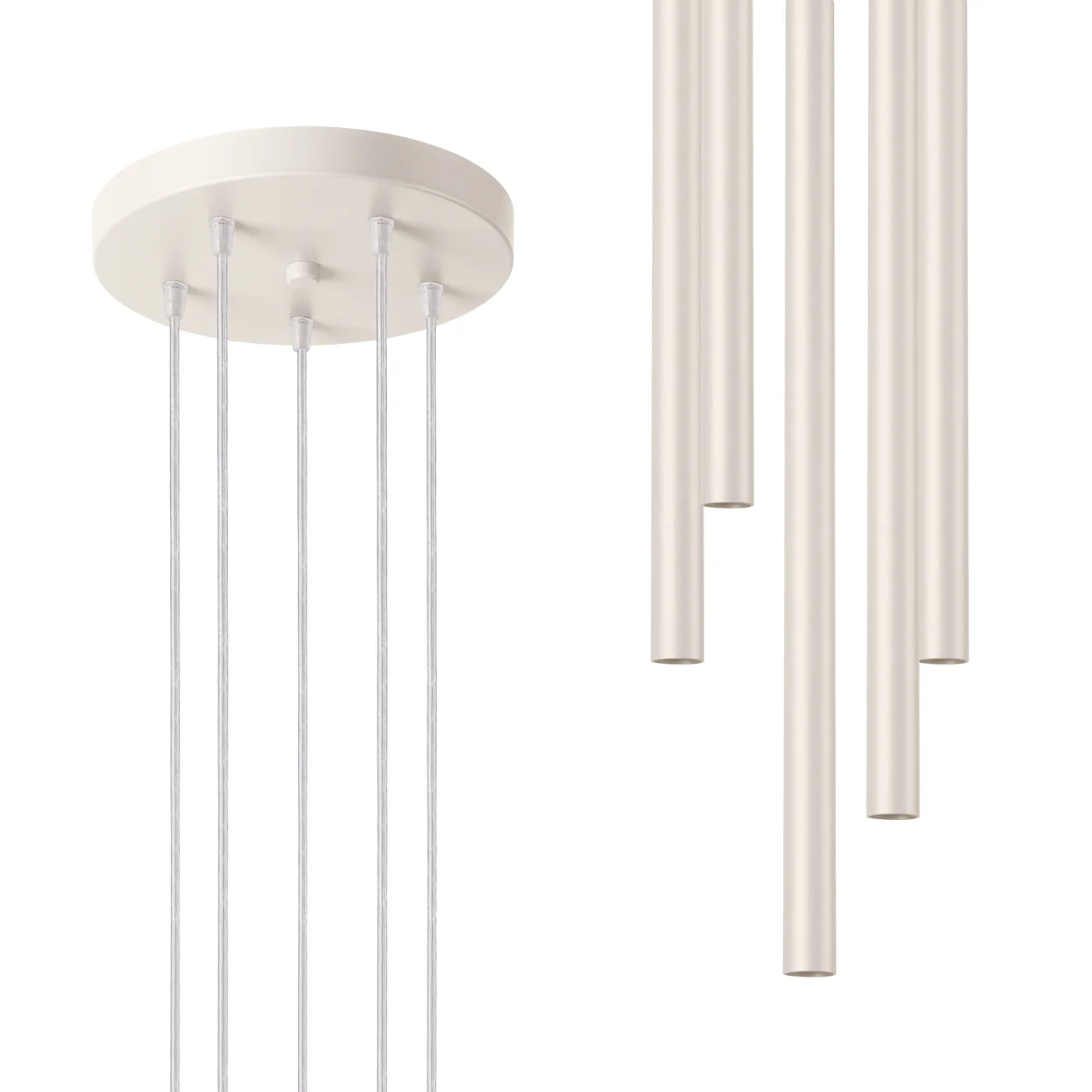 Lampa wisząca Pastelo 5P beżowa - Image 2