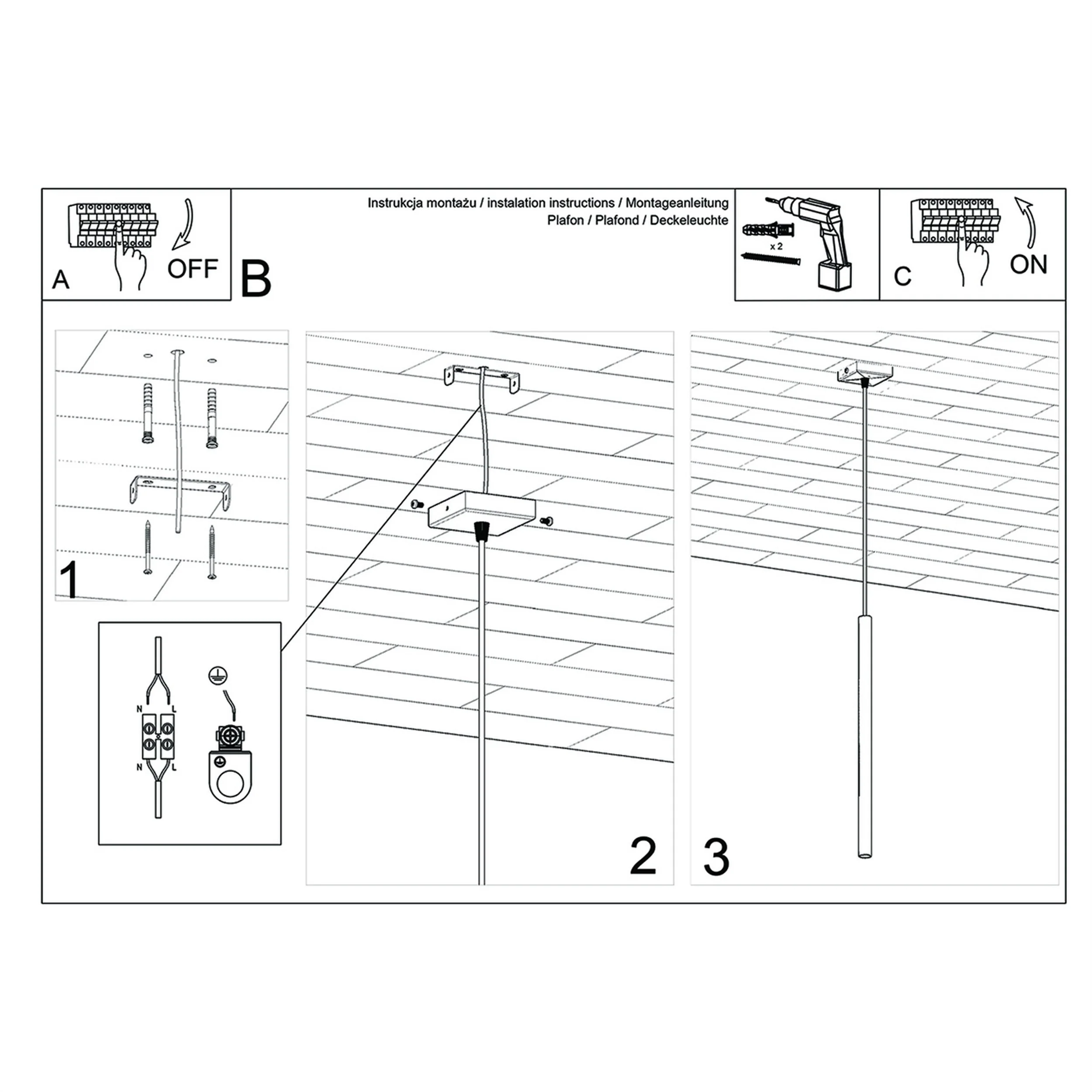 Lampa wisząca Pastelo x1 drewno - Image 9