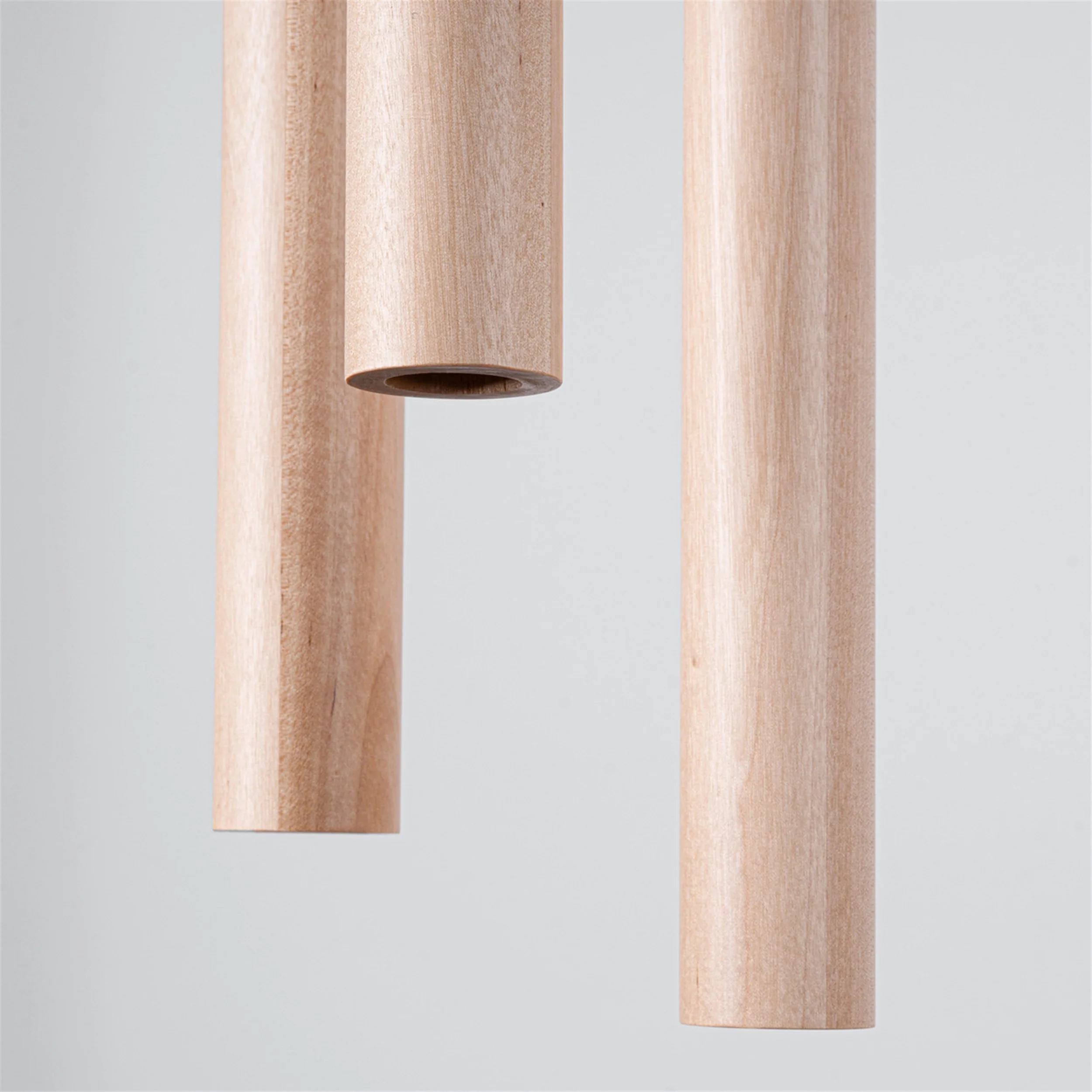 Lampa wisząca Pastelo x3 drewno na okrągłej podsufitce - Image 4