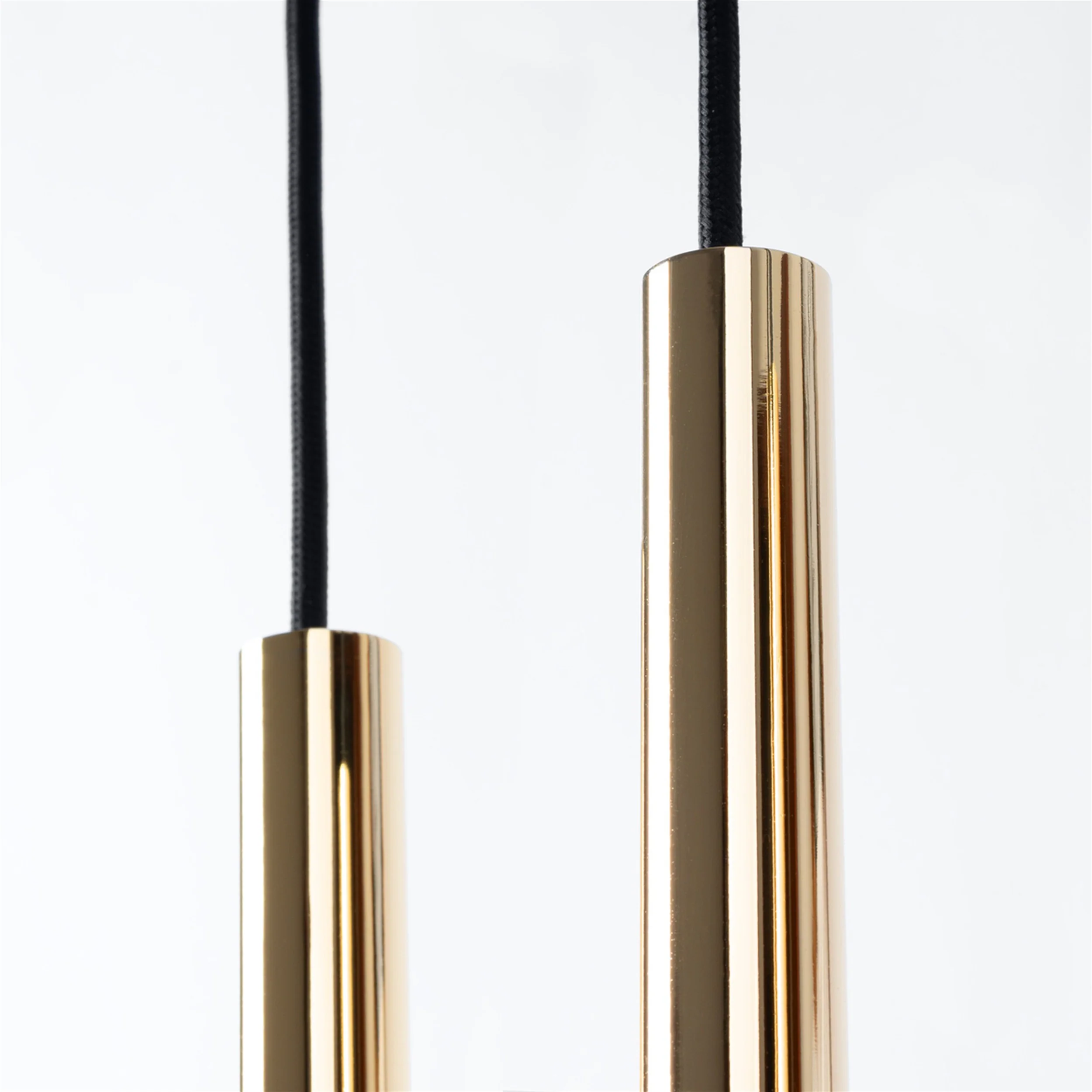 Lampa Wisząca Pastelo x3 złoty połysk na okrągłej podsufitce - Image 4