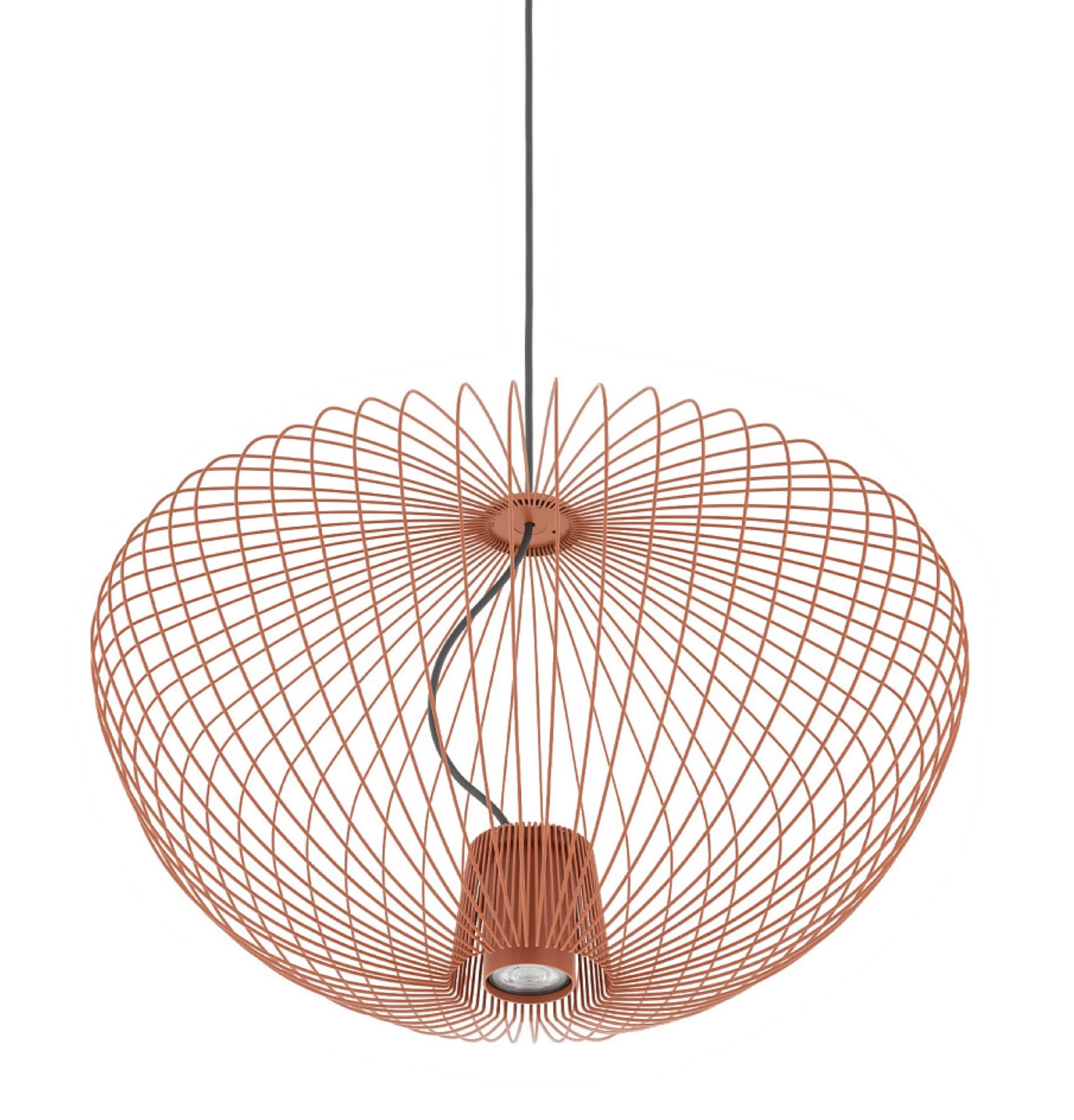Lampa wisząca Pumpkin 33x54.5 cm terracotta - Image 6